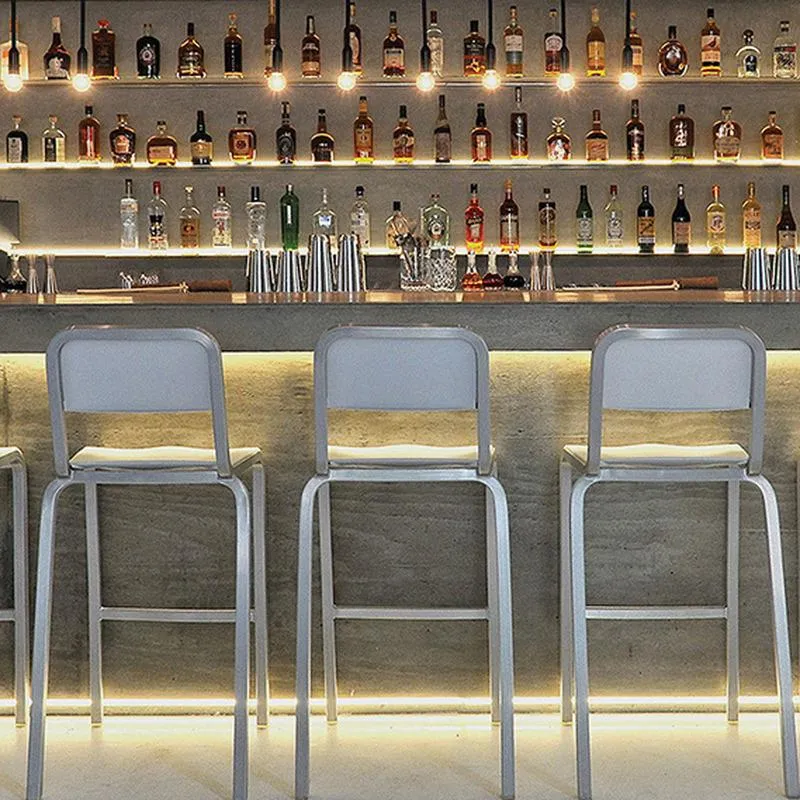1951 Stool with Metal Seat