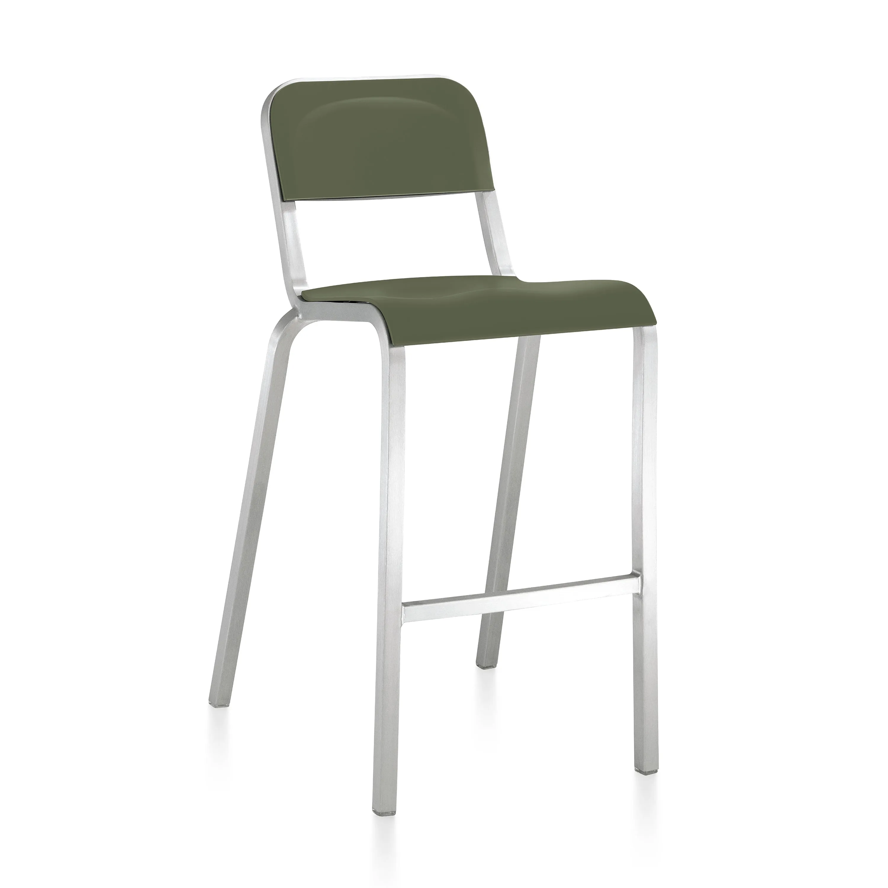 1951 Stool with Metal Seat