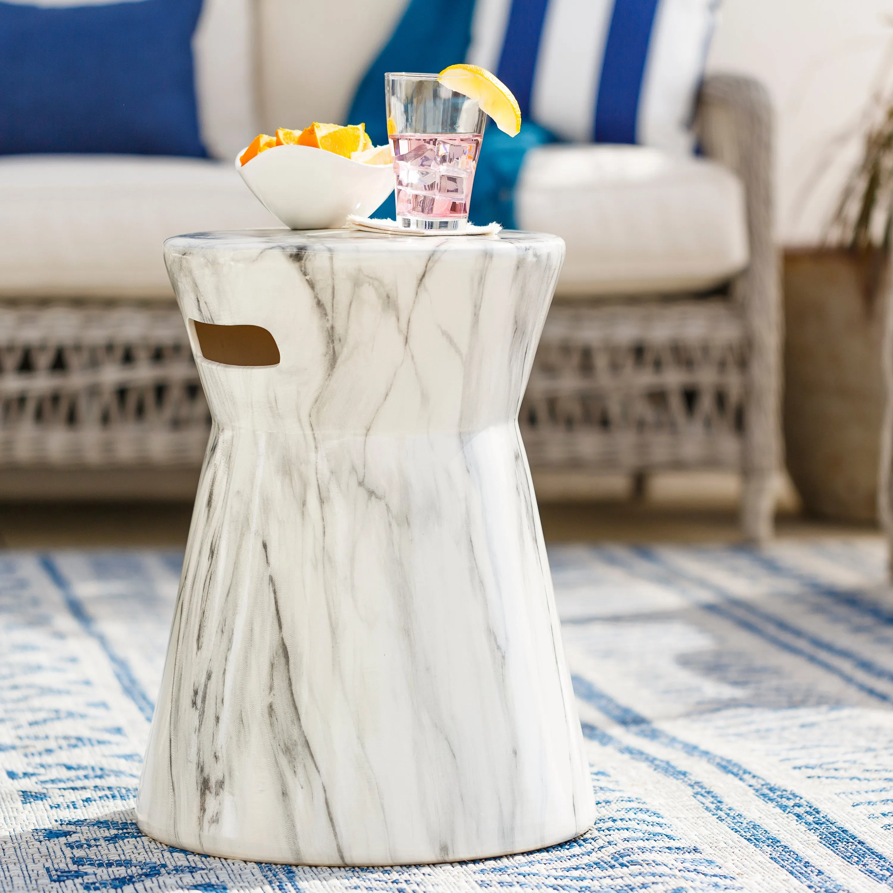 Abruzzo Stool/Side Table