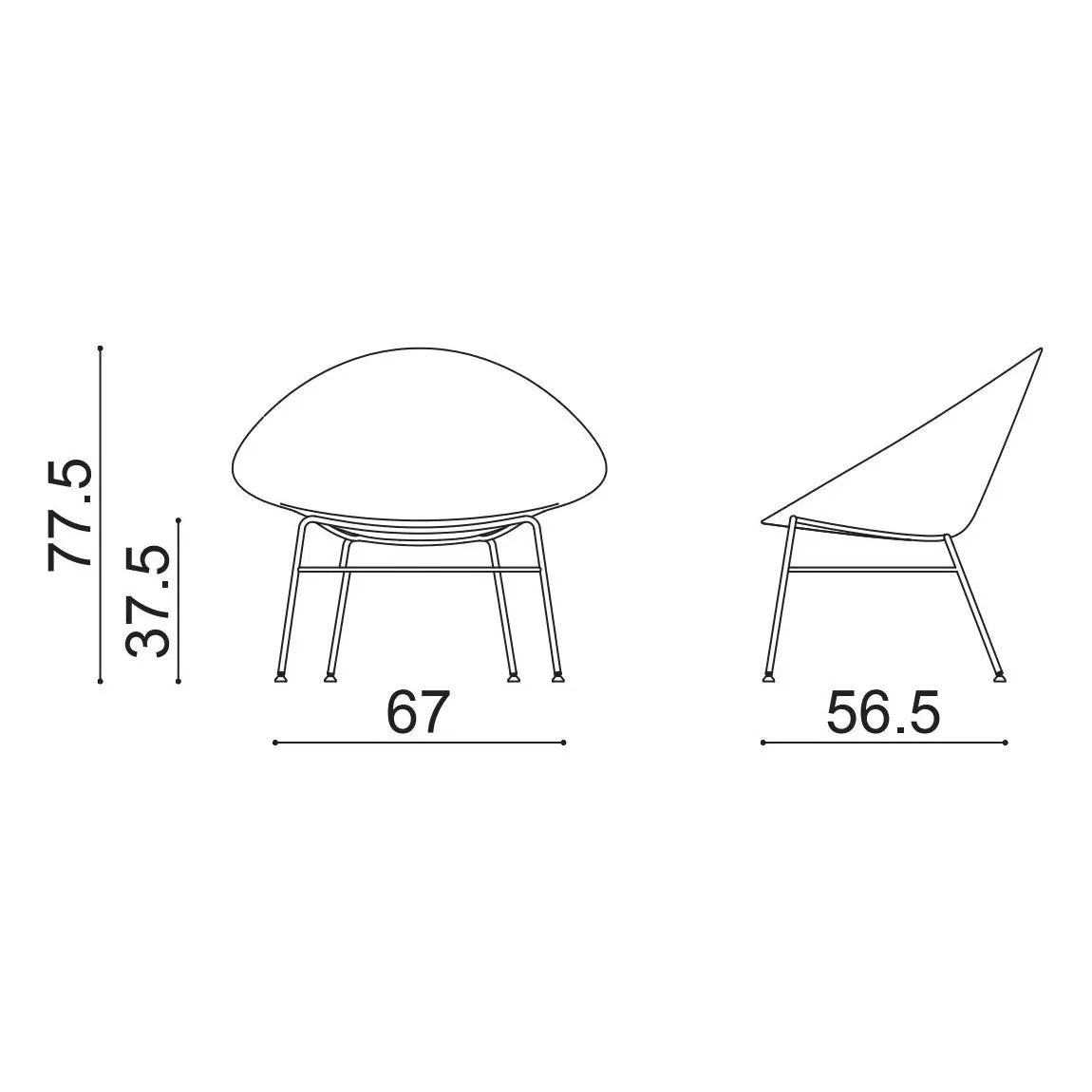 Adell Outdoor Dining Chair