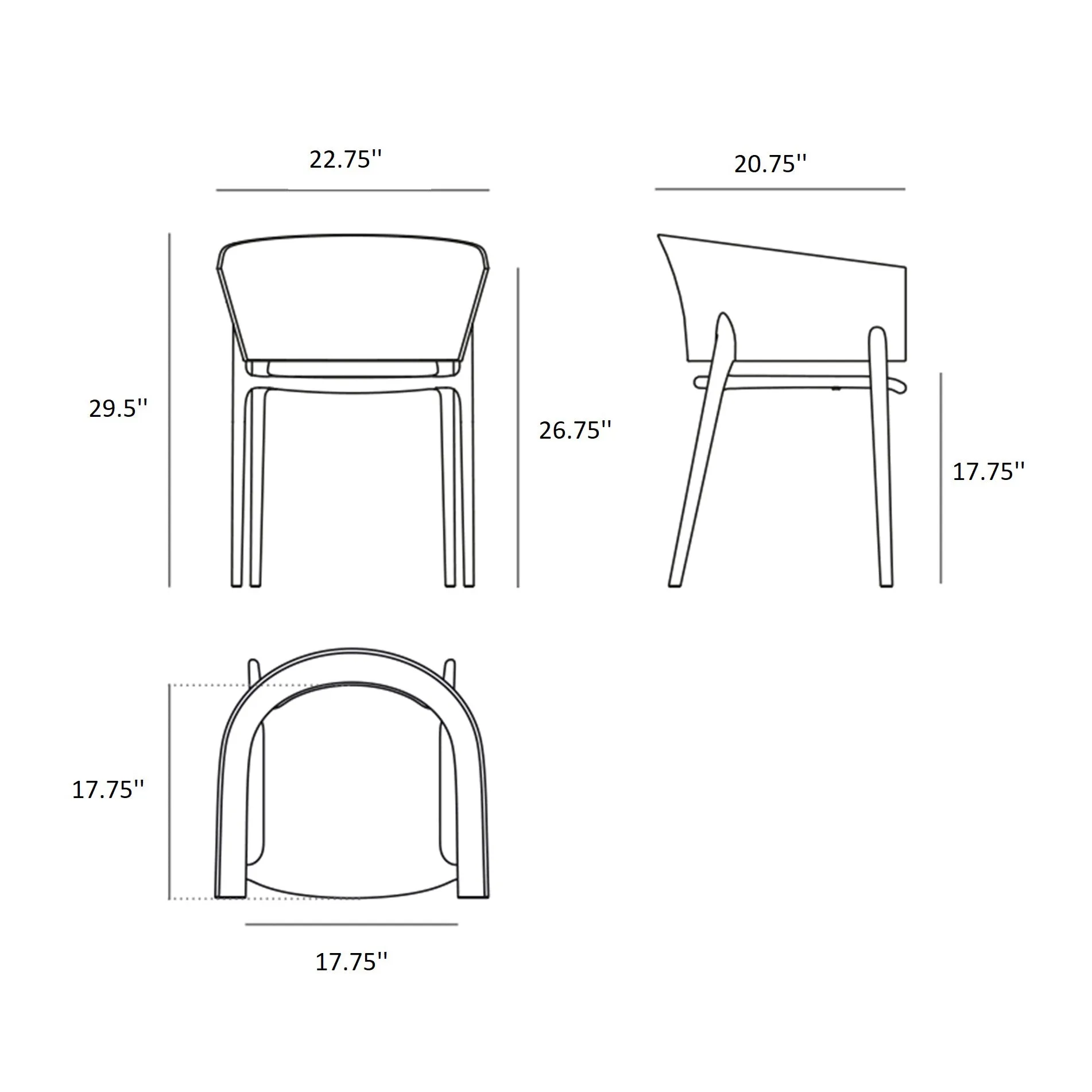Africa Armchair (Set of 4)