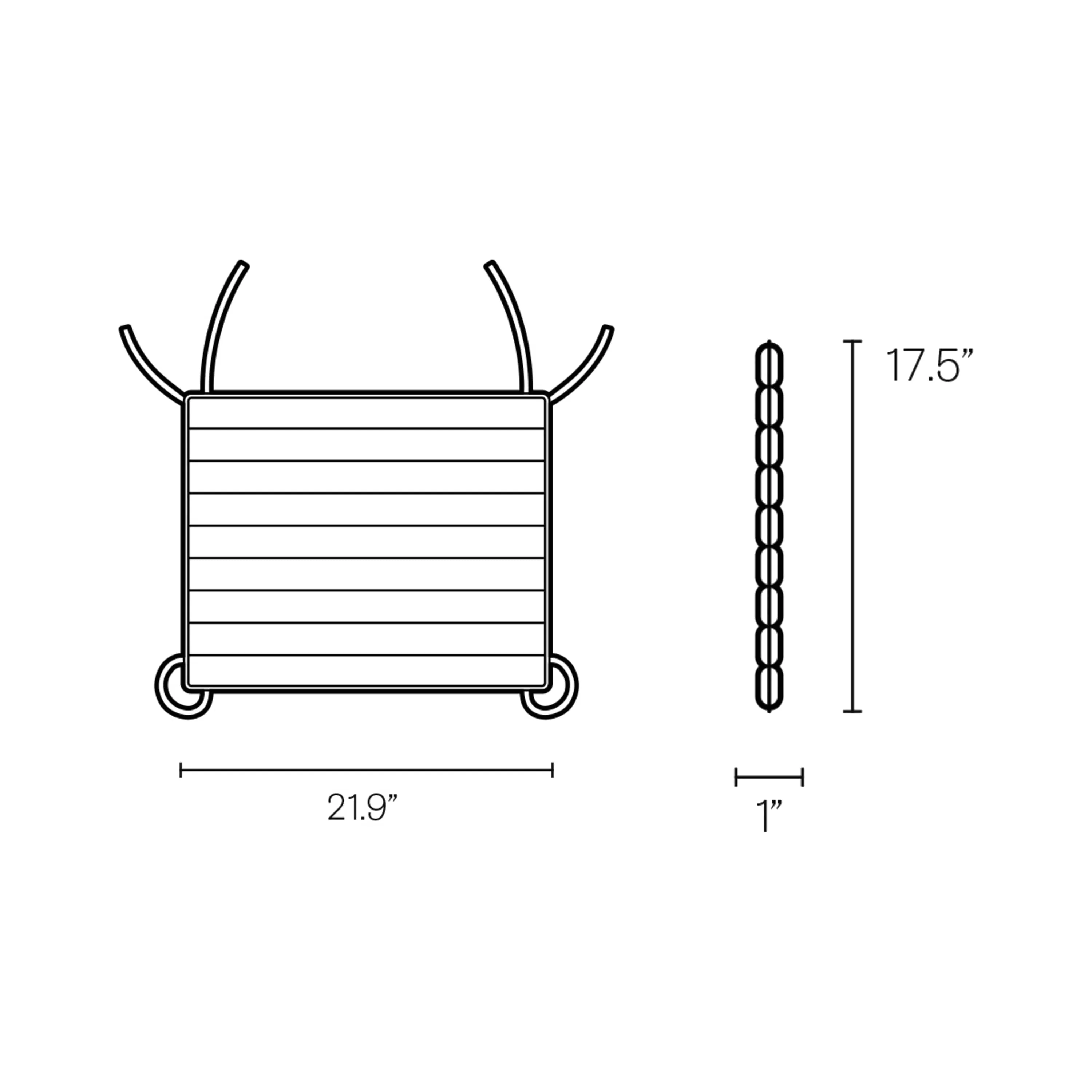 AH Outdoor Deck Chair