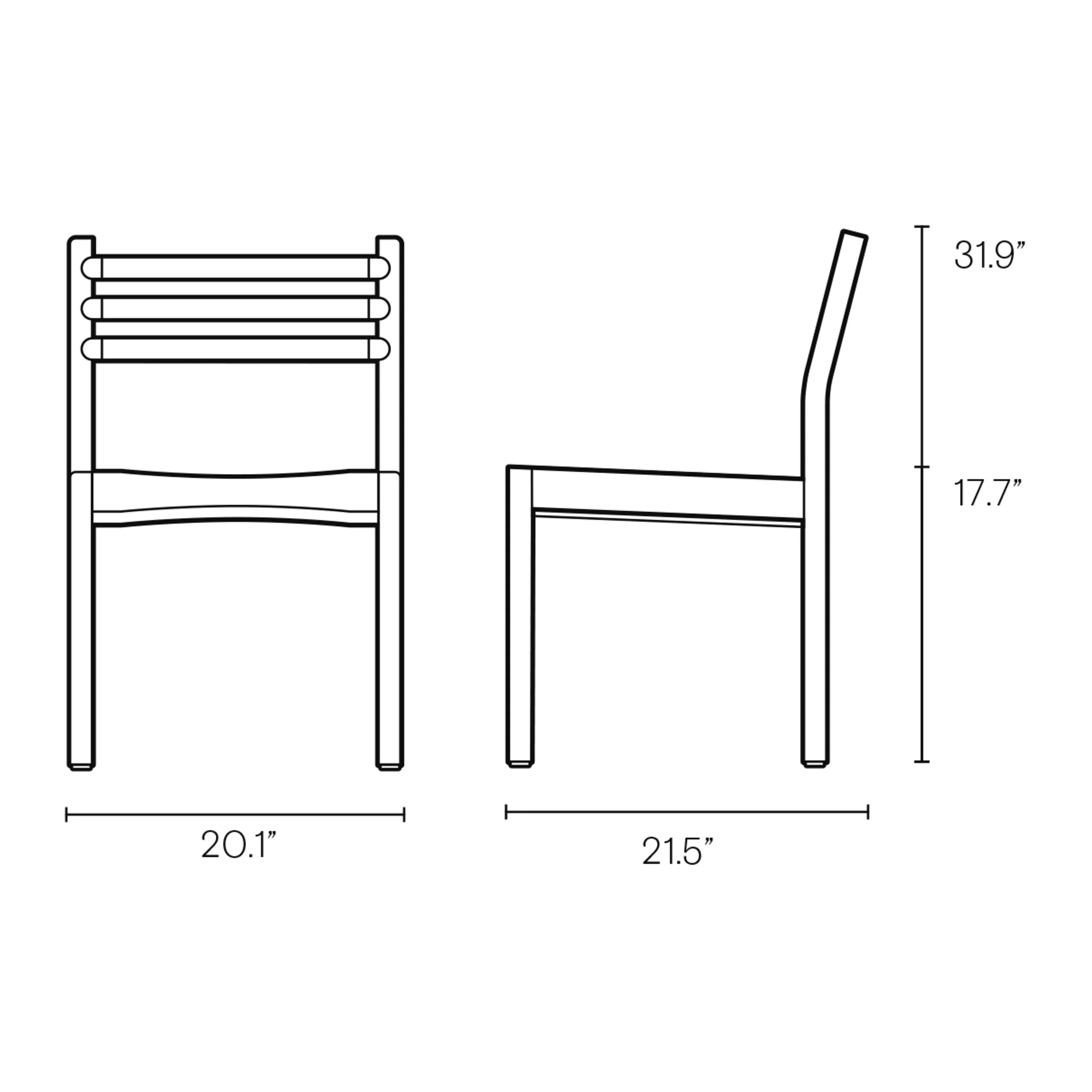 AH Outdoor Dining Chair