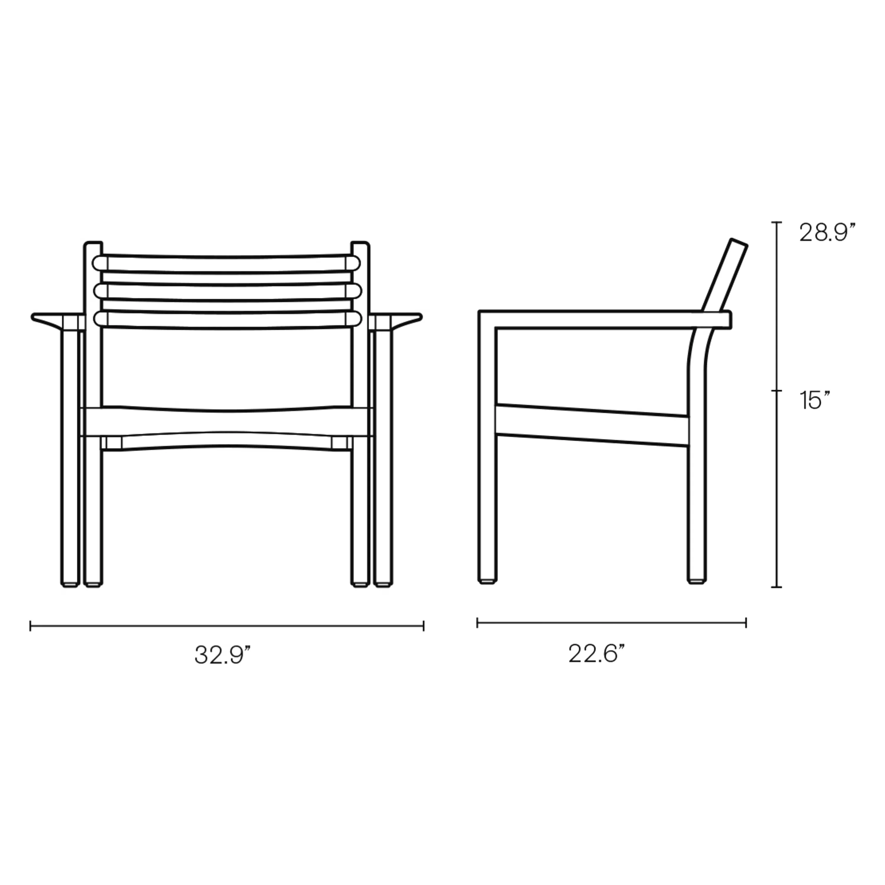 AH Outdoor Lounge Chair