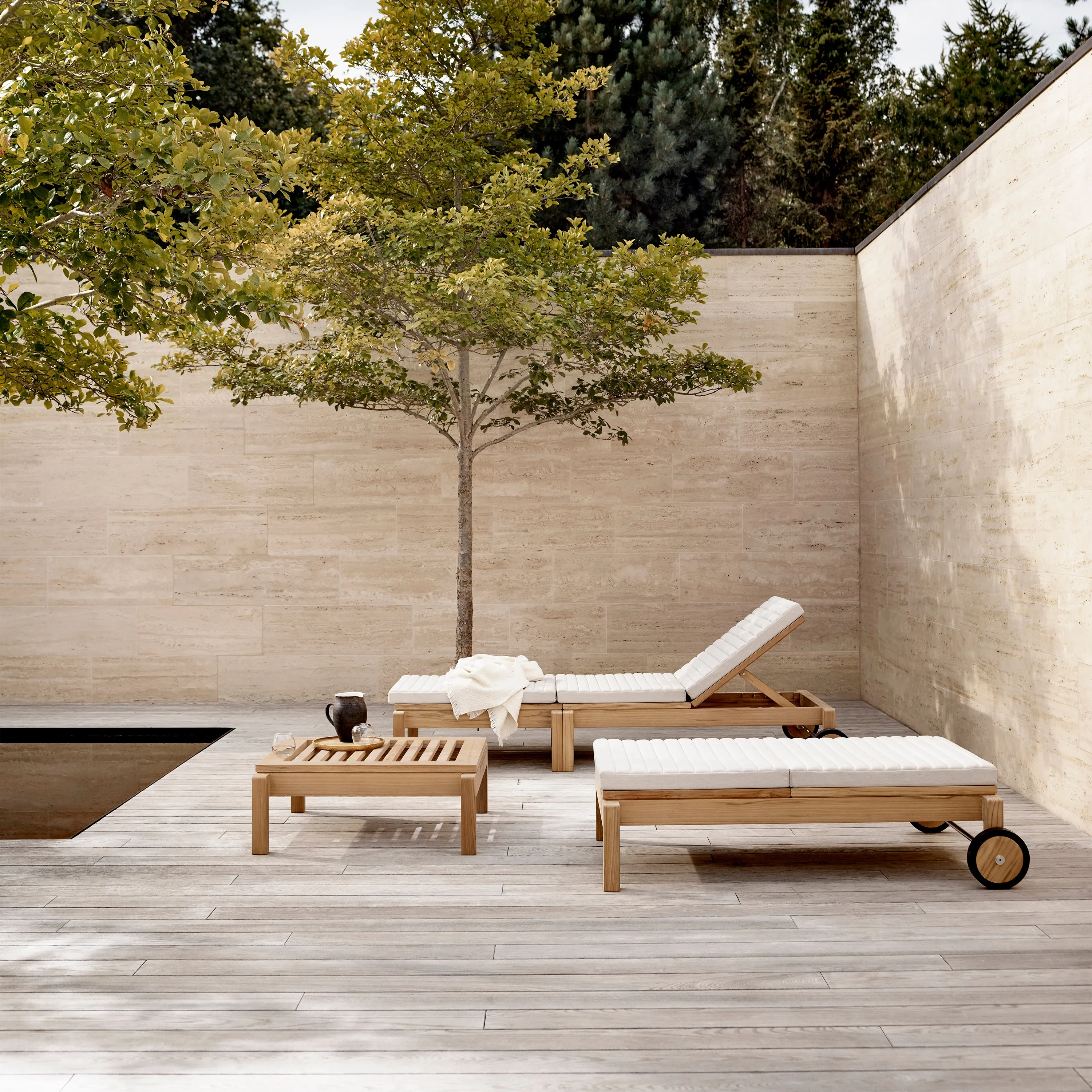AH Outdoor Lounger Footrest