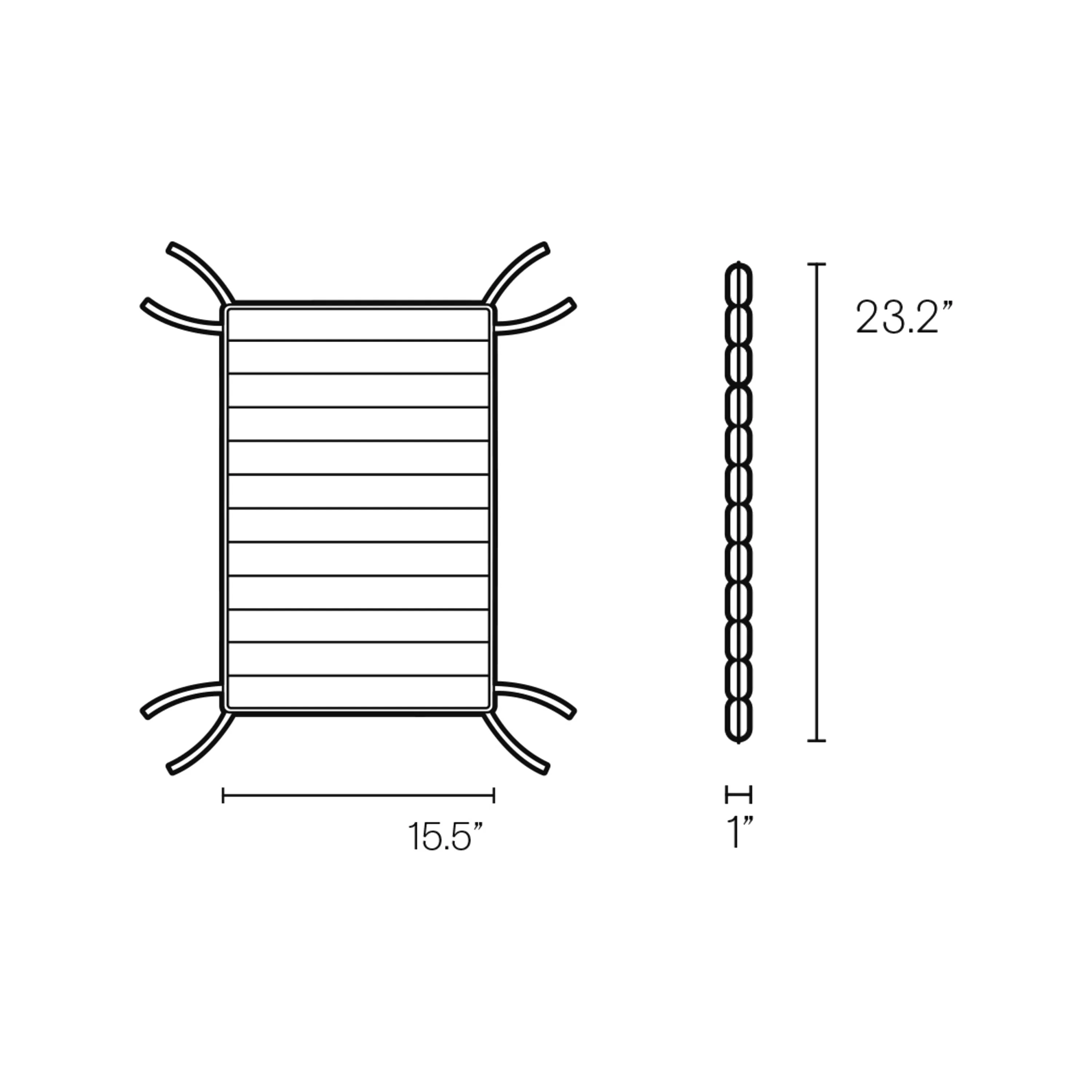 AH Outdoor Side Table/Stool