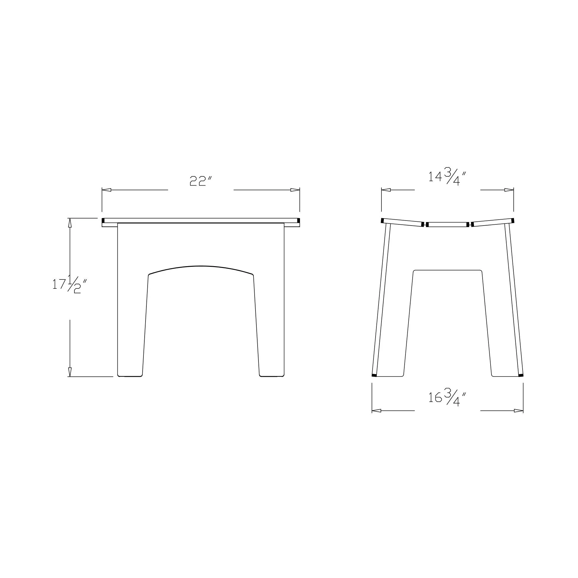 Alfresco Bench