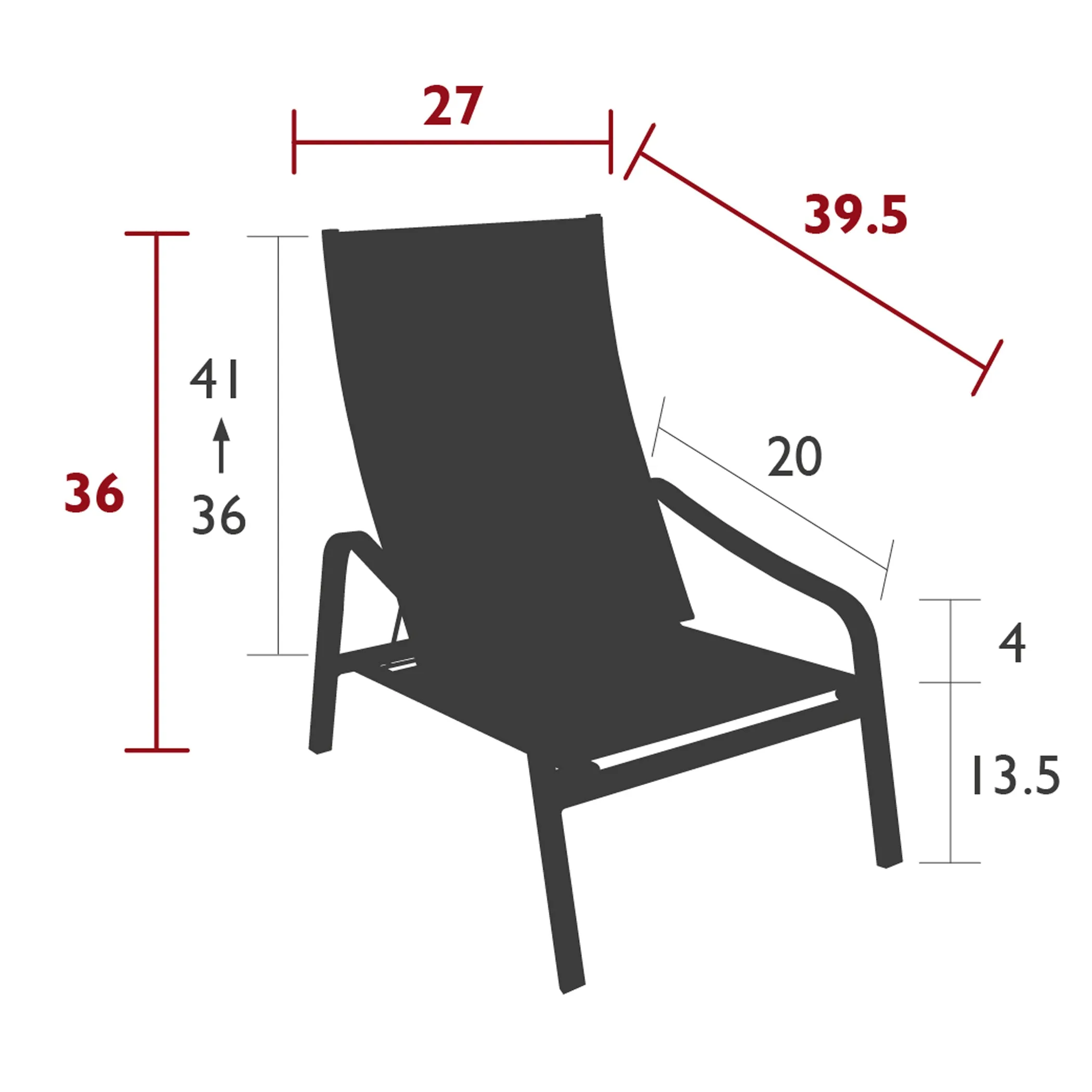 Alize Low Armchair
