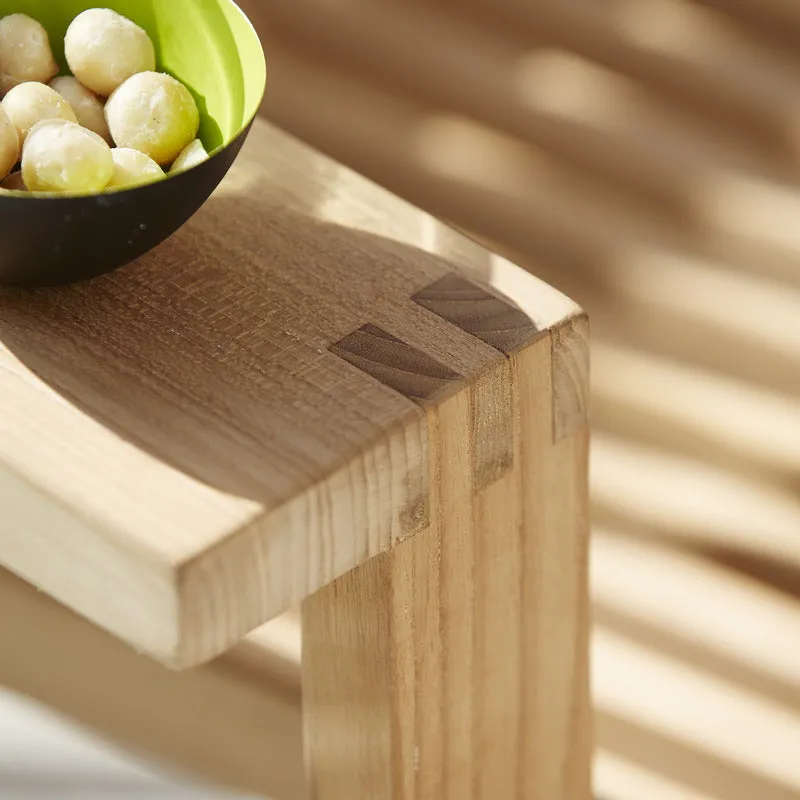 Amaze Outdoor Teak Stackable Lounge Chair