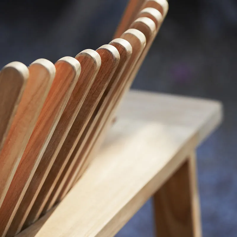 Amaze Outdoor Teak Stackable Lounge Chair