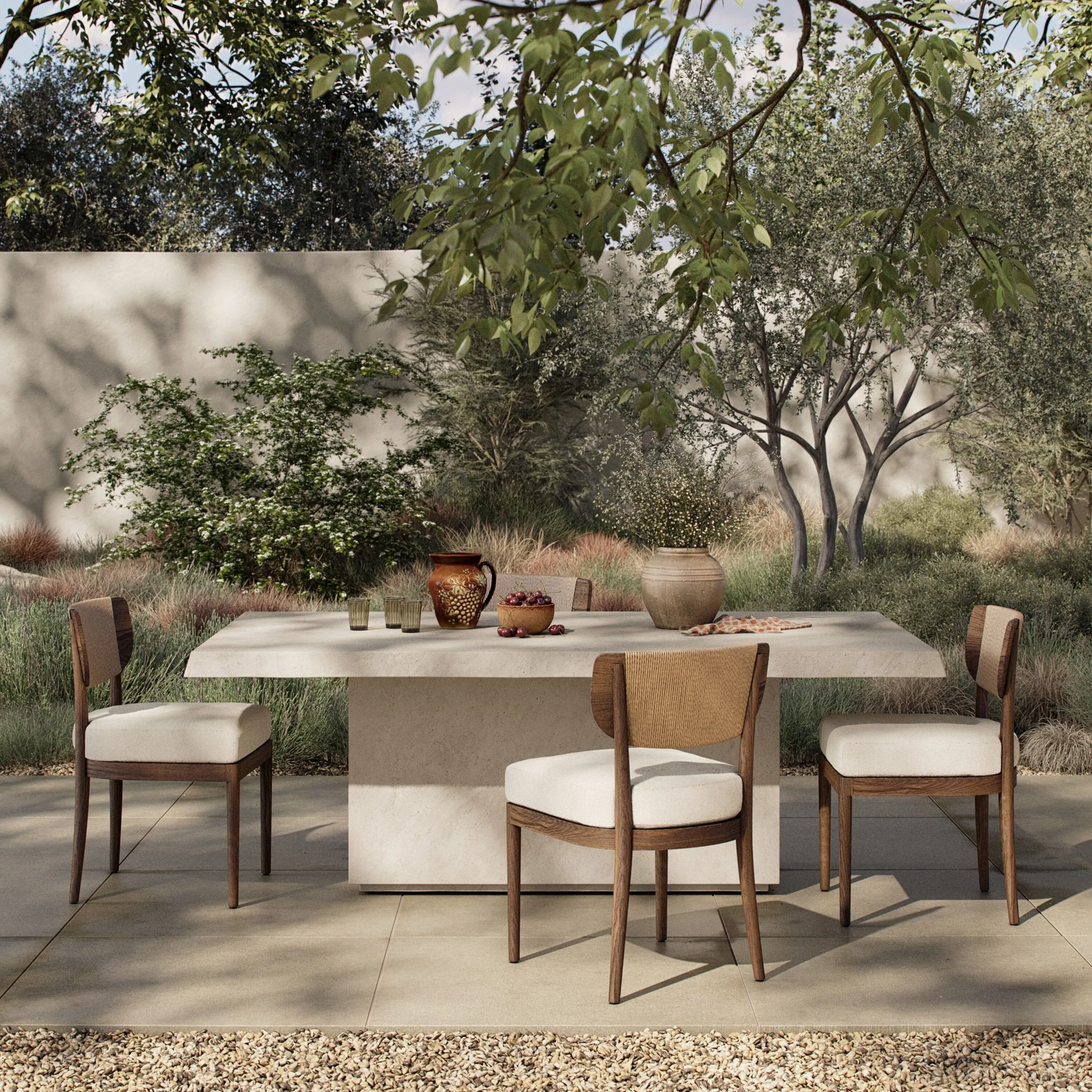 Amber Lewis x Four Hands Avila Outdoor Dining Table