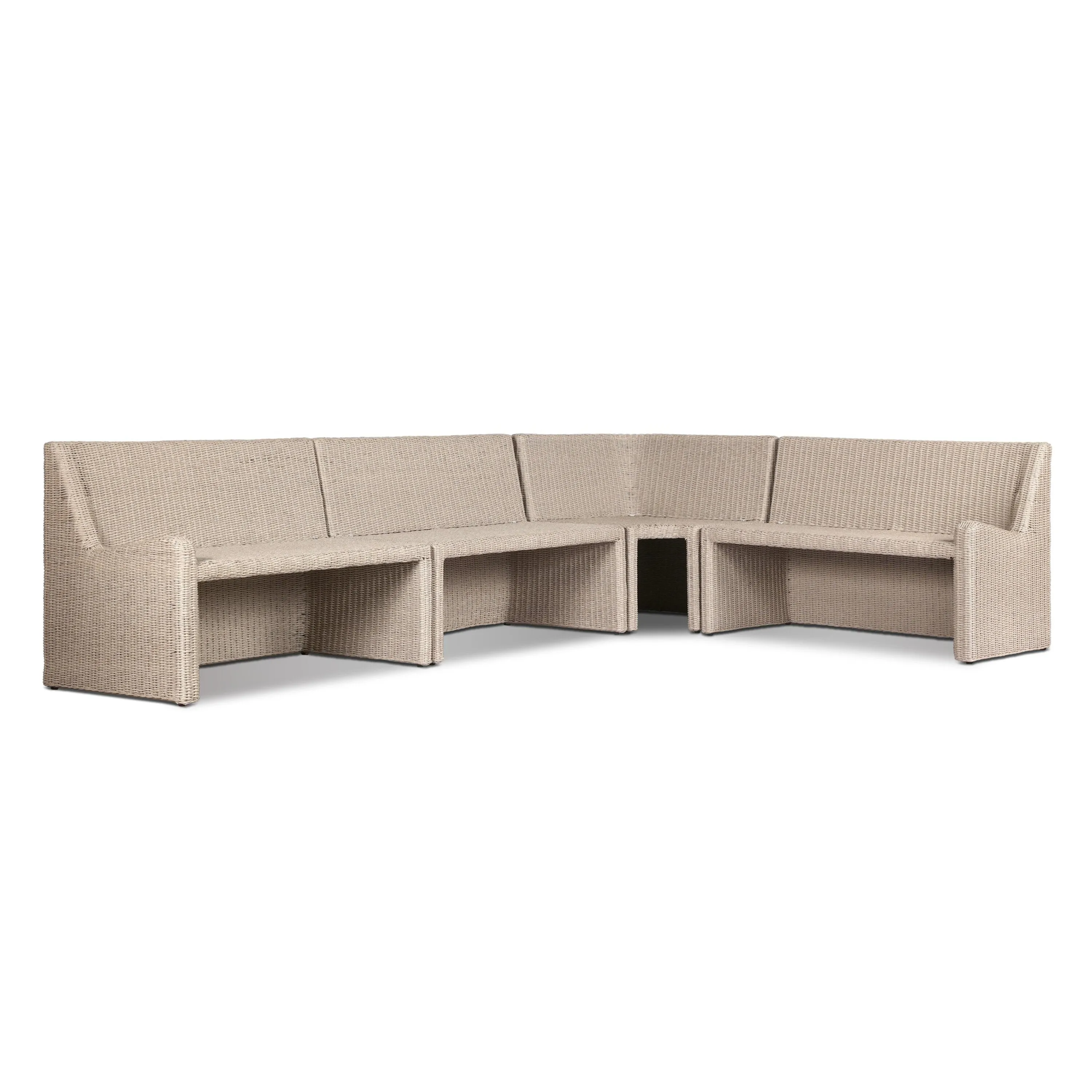 Amber Lewis x Four Hands Senna Outdoor Dining Banquette