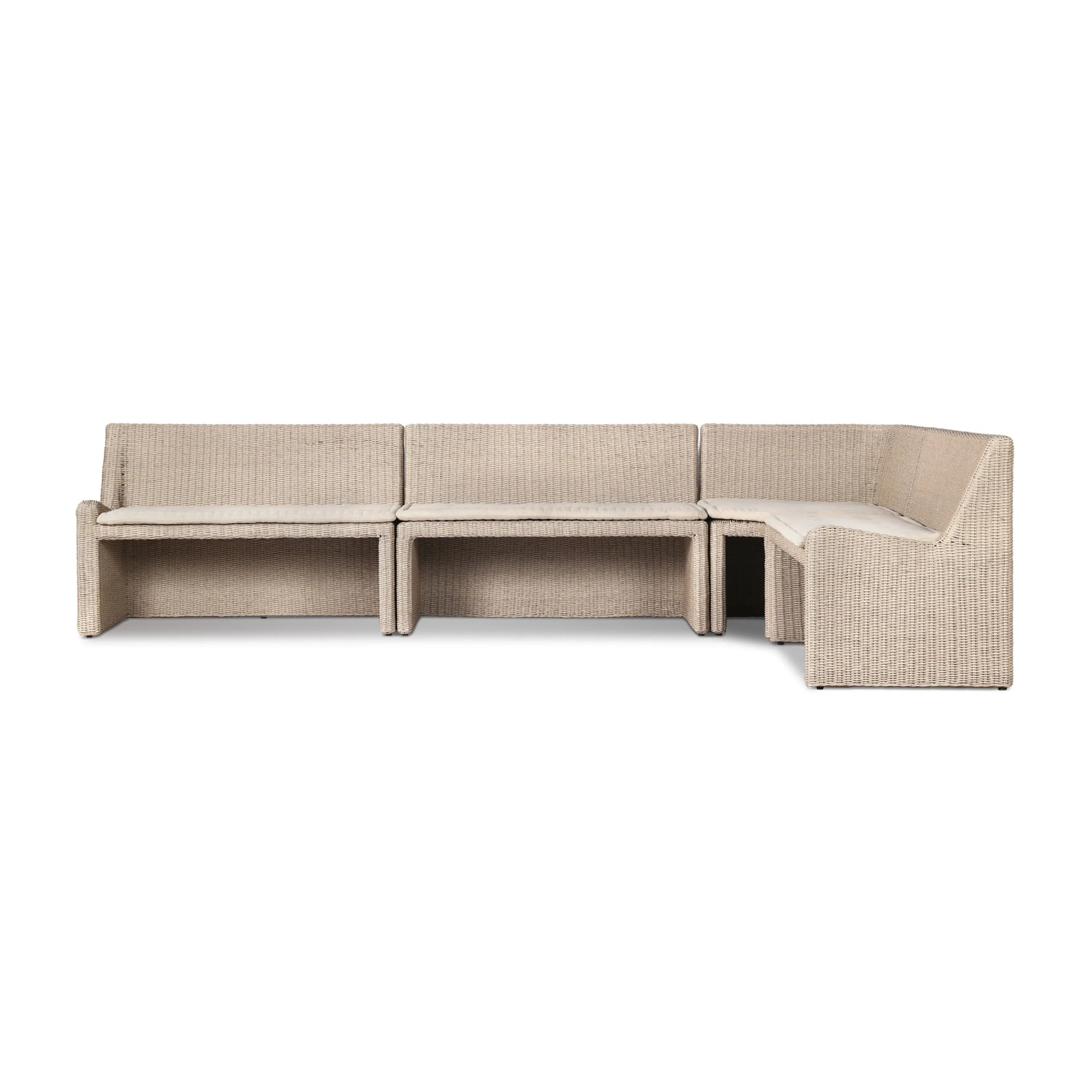 Amber Lewis x Four Hands Senna Outdoor Dining Banquette
