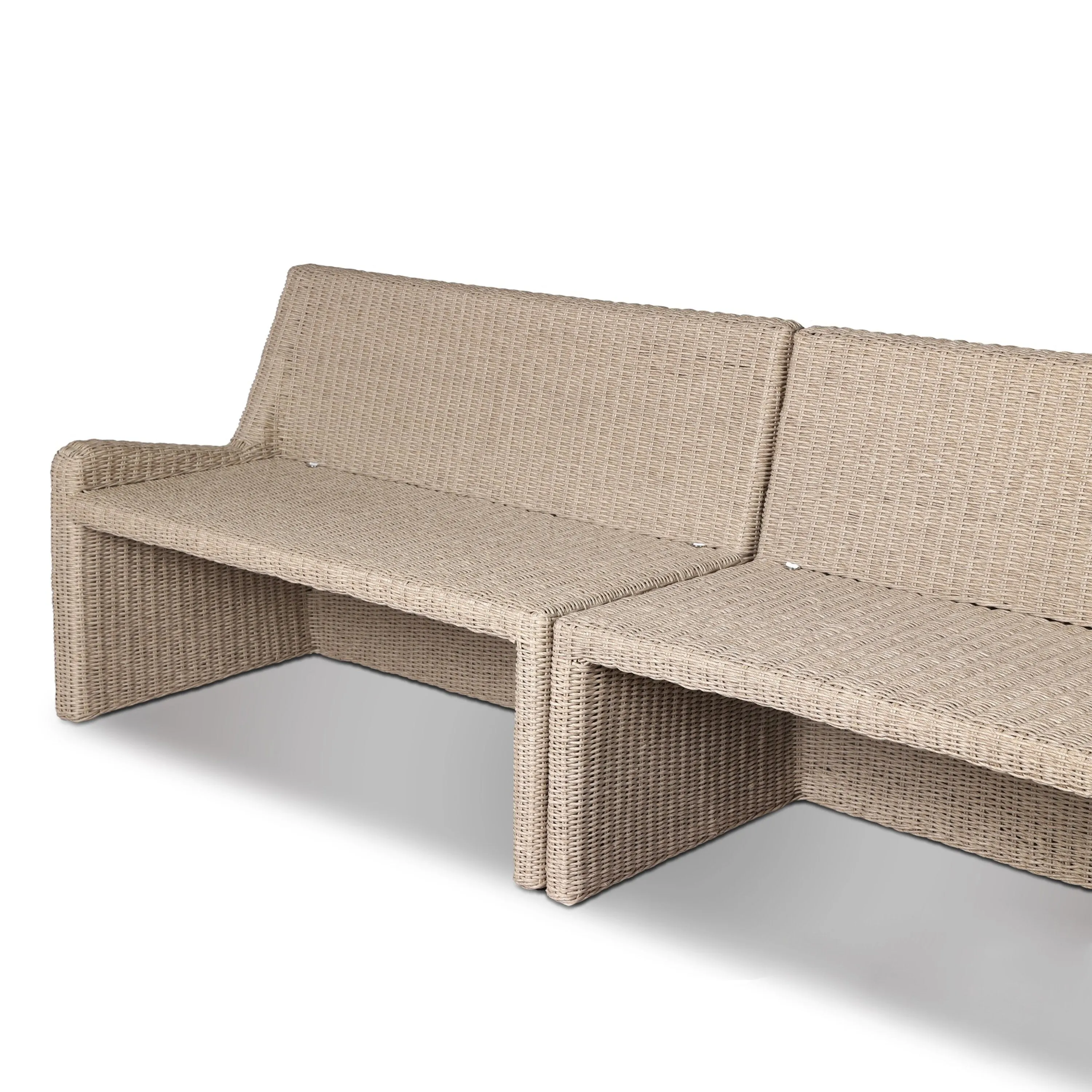 Amber Lewis x Four Hands Senna Outdoor Dining Banquette