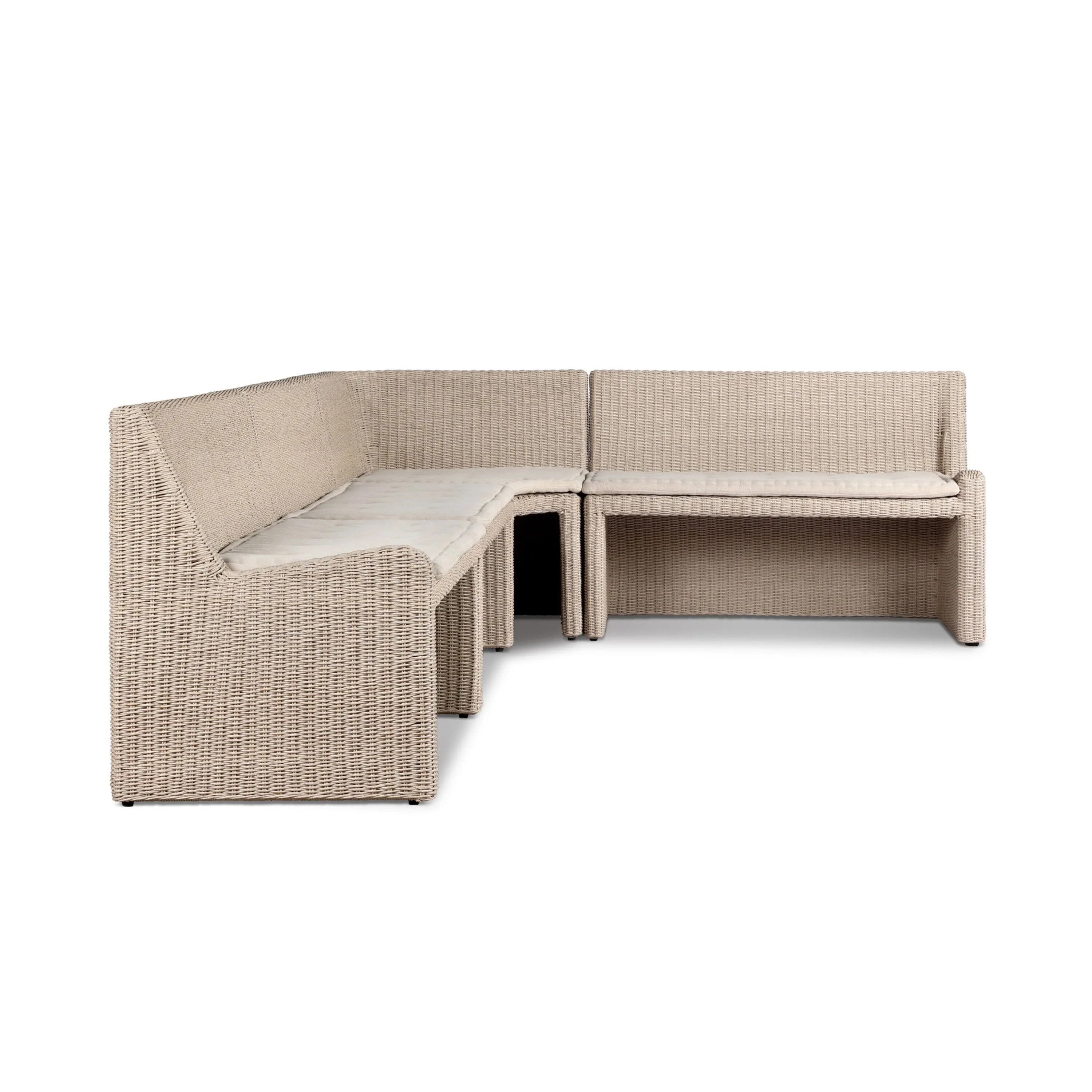 Amber Lewis x Four Hands Senna Outdoor Dining Banquette