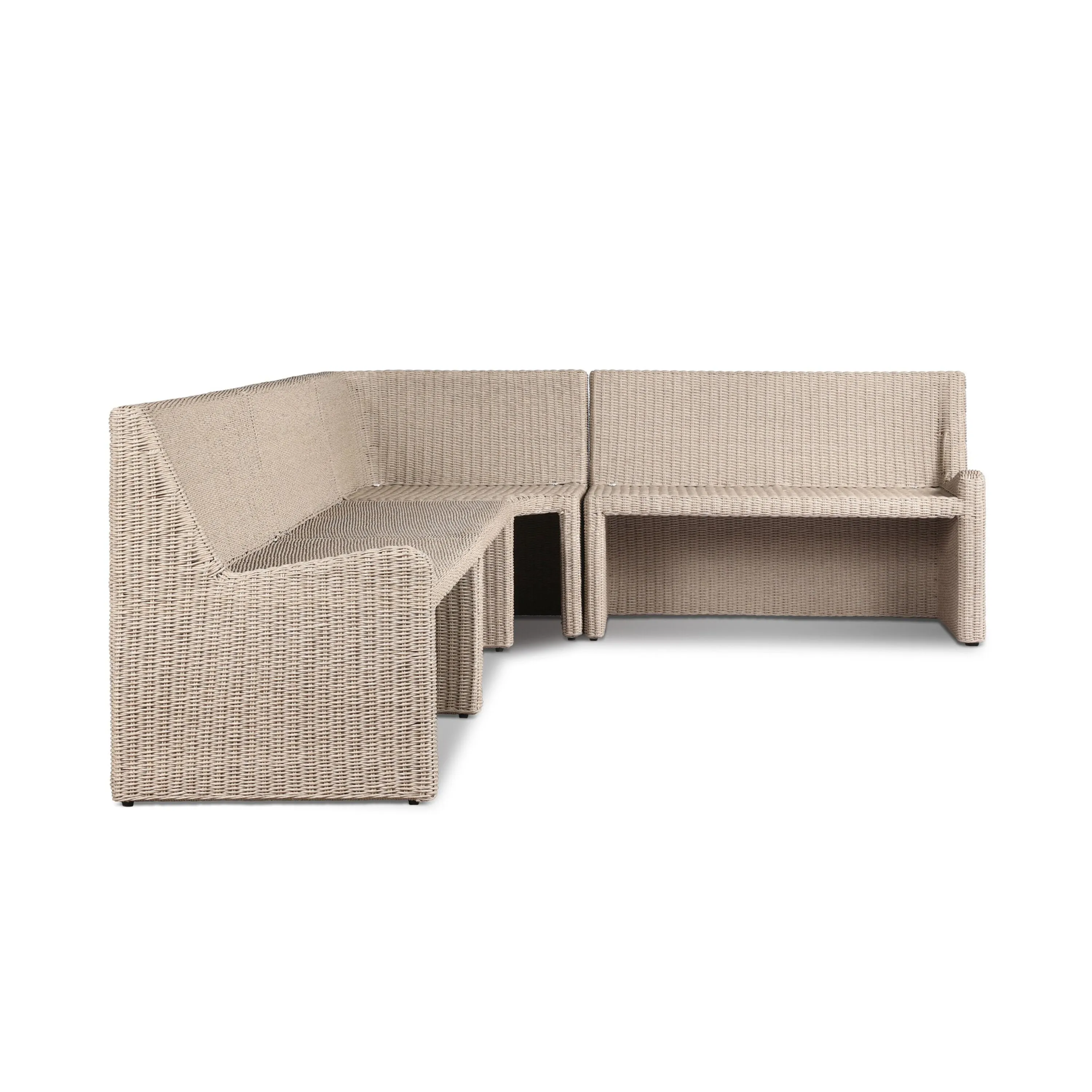 Amber Lewis x Four Hands Senna Outdoor Dining Banquette