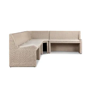 Amber Lewis x Four Hands Senna Outdoor Dining Banquette