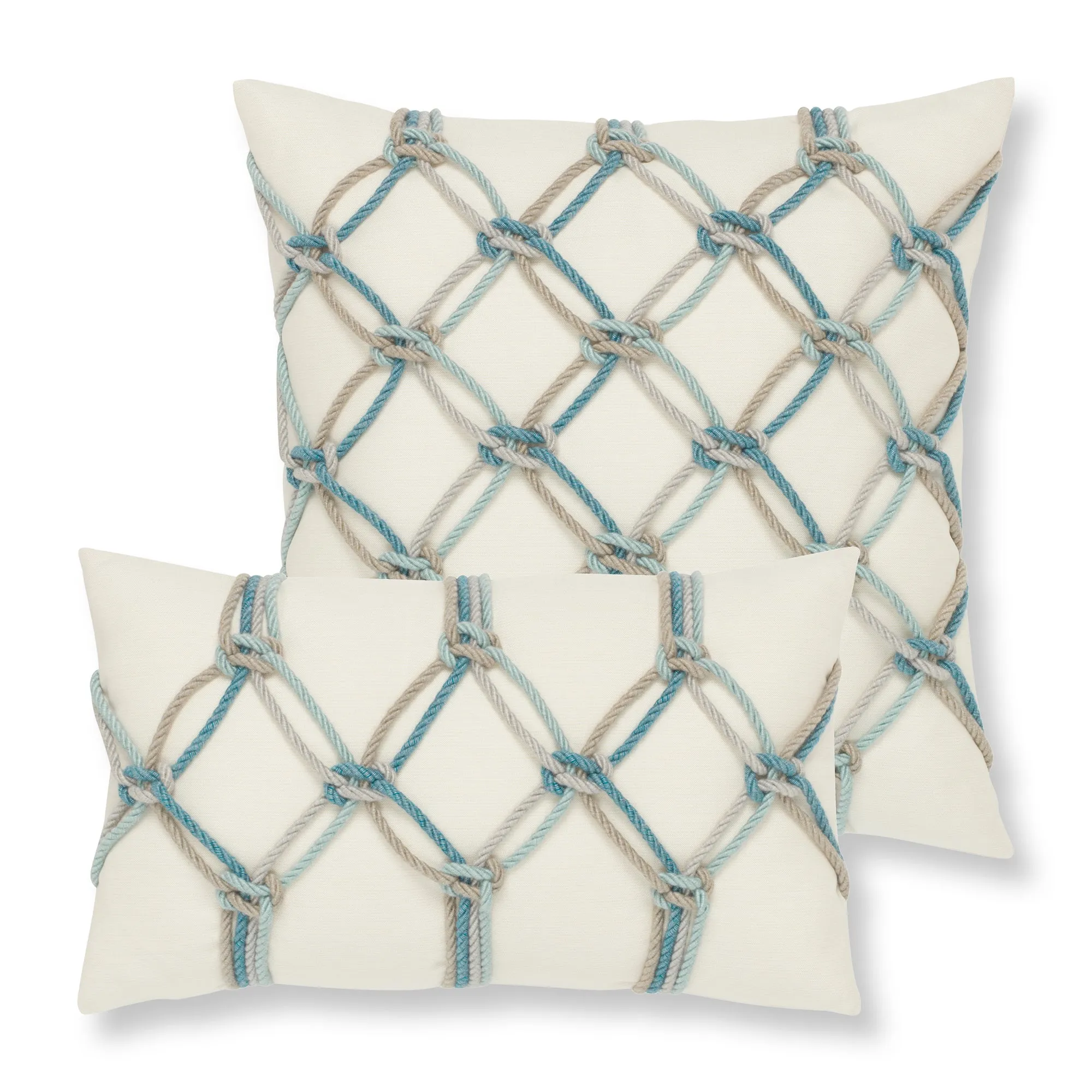 Aqua Outdoor Pillow