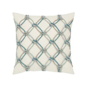 Aqua Outdoor Pillow