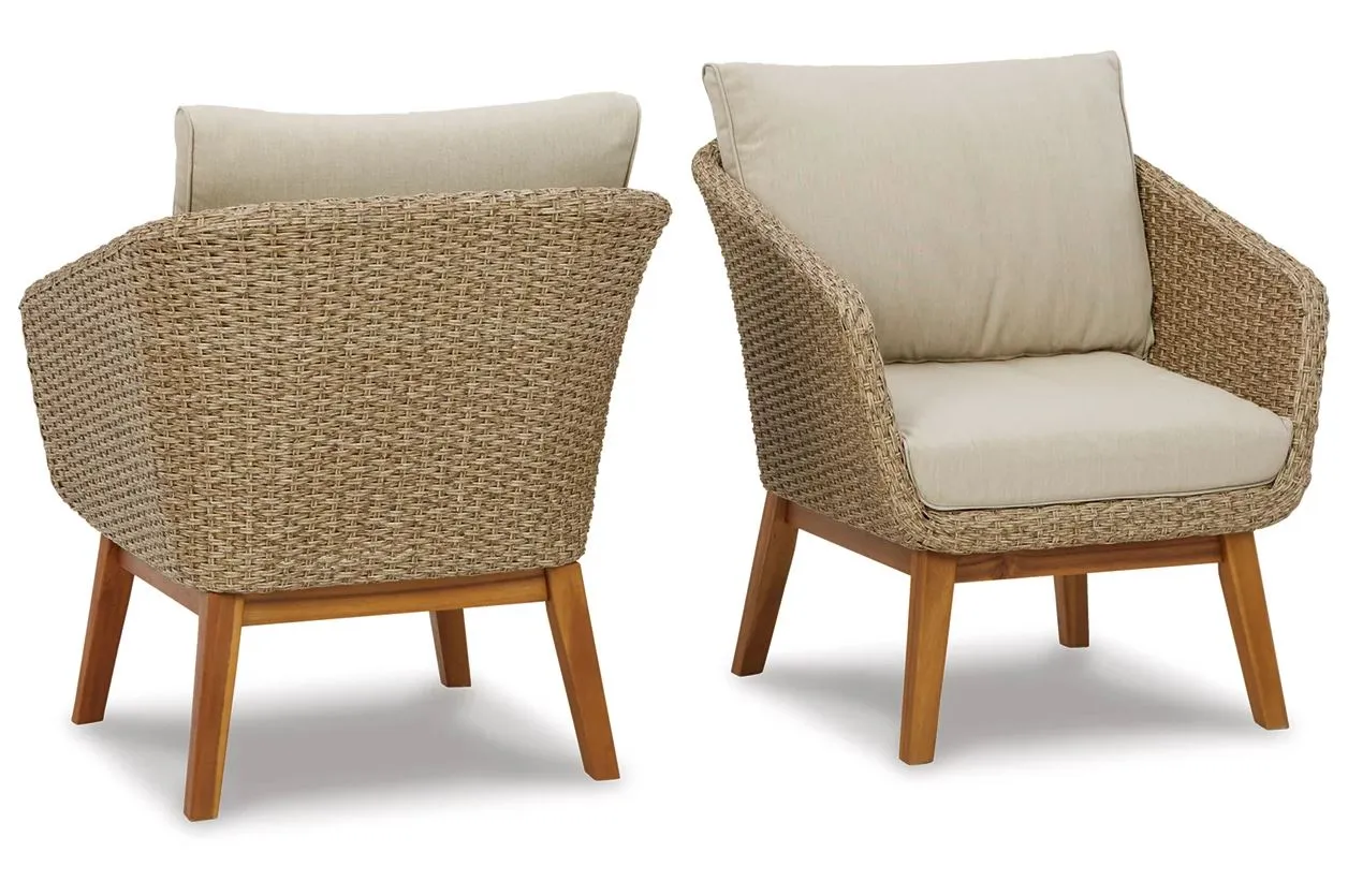 Ashley Furniture Amaris Outdoor Lounge Chair - Set of 2