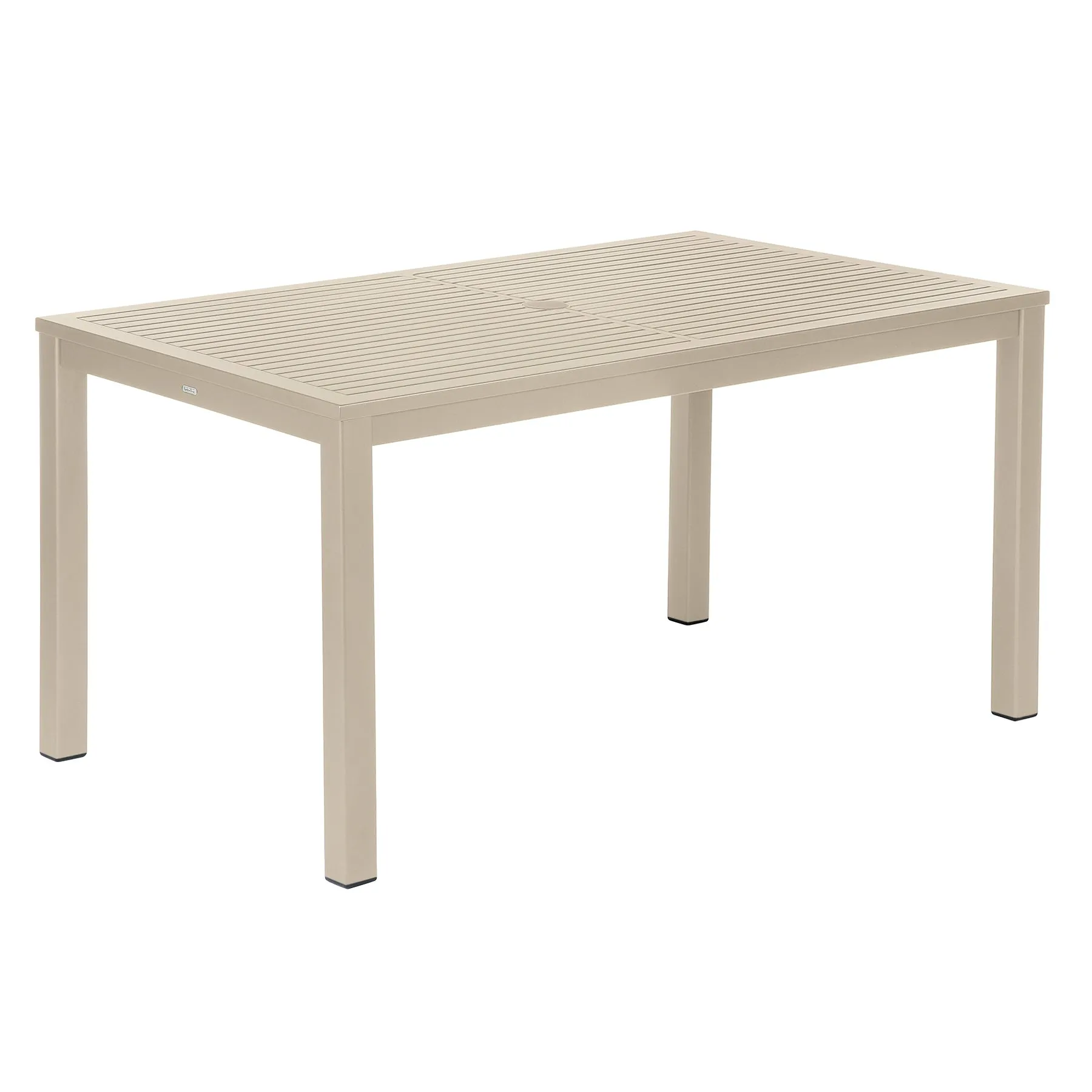 Aura Aluminum Rectangular Dining Table