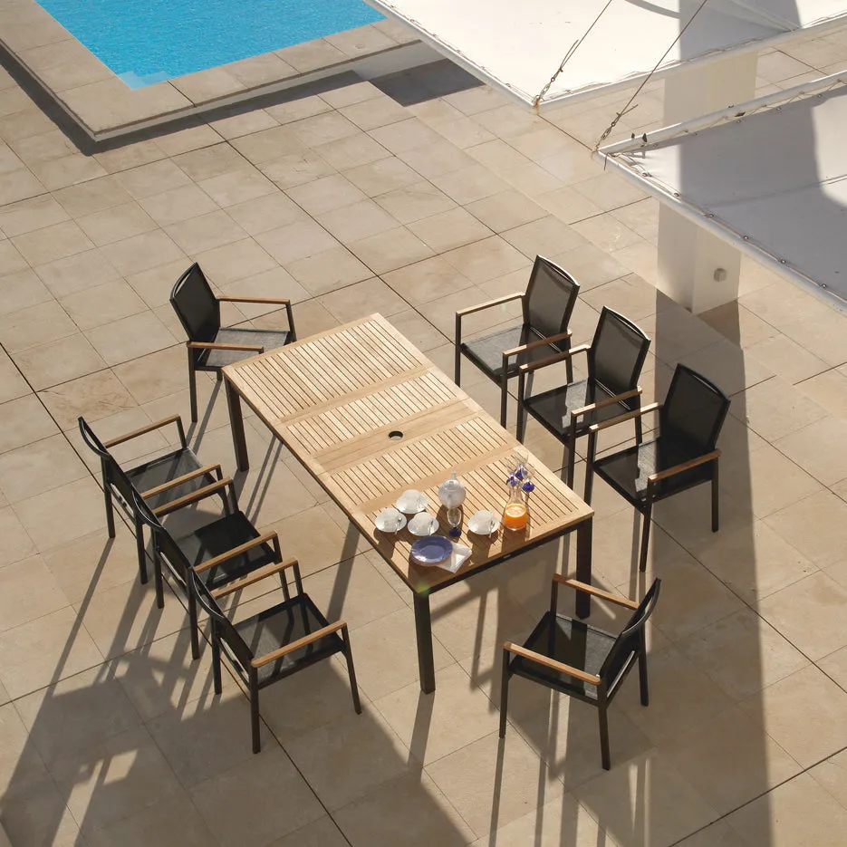 Aura Rectangular Extending Dining Table