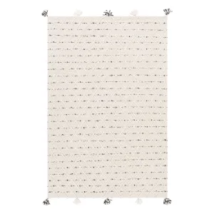Azalea Indoor/Outdoor Rectangular High/Low Rug with Tassel Detail