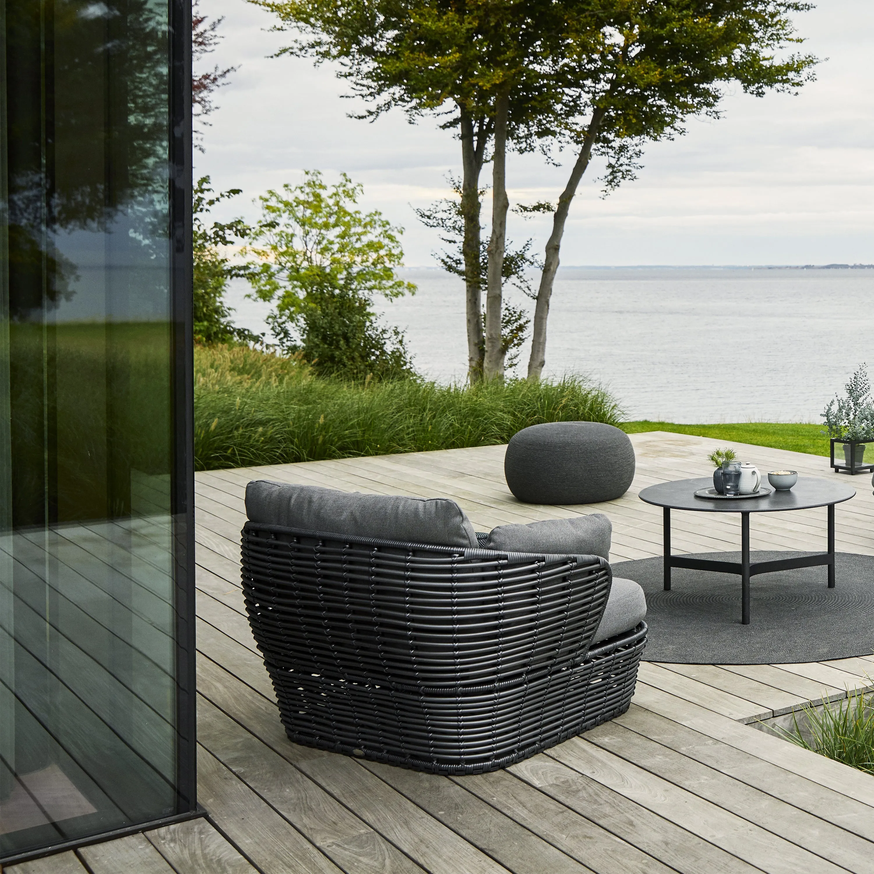 Basket Outdoor Lounge Chair