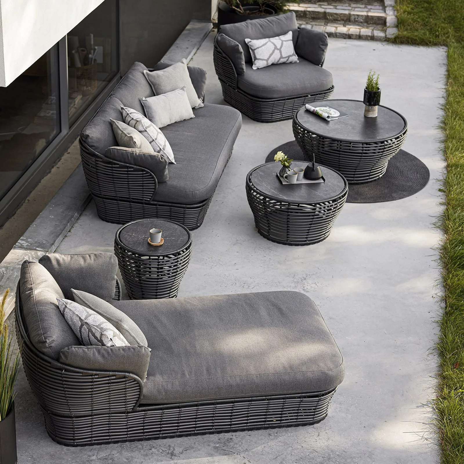 Basket Outdoor Lounge Chair