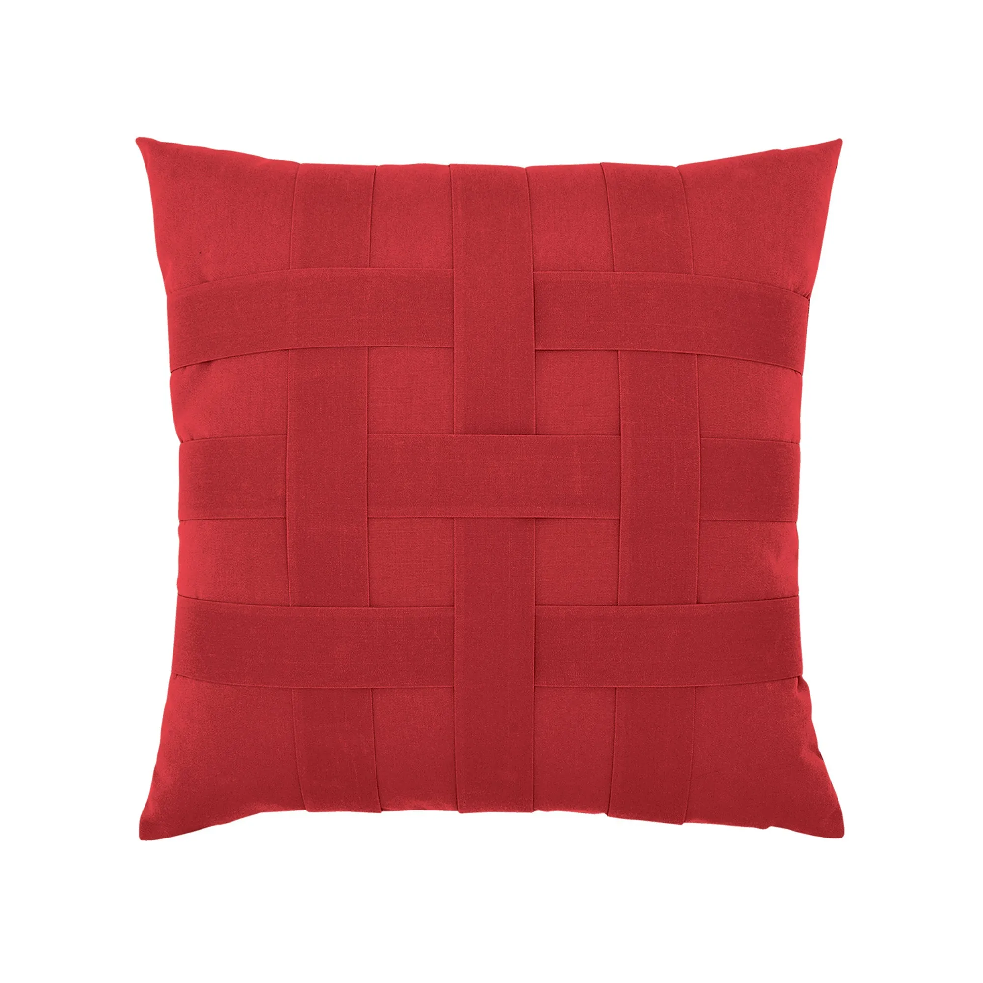 Basketweave Outdoor Pillow