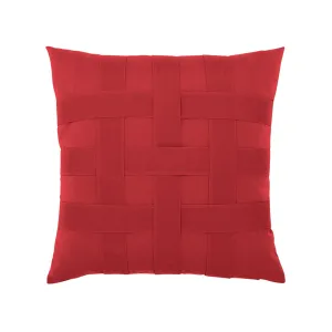 Basketweave Outdoor Pillow