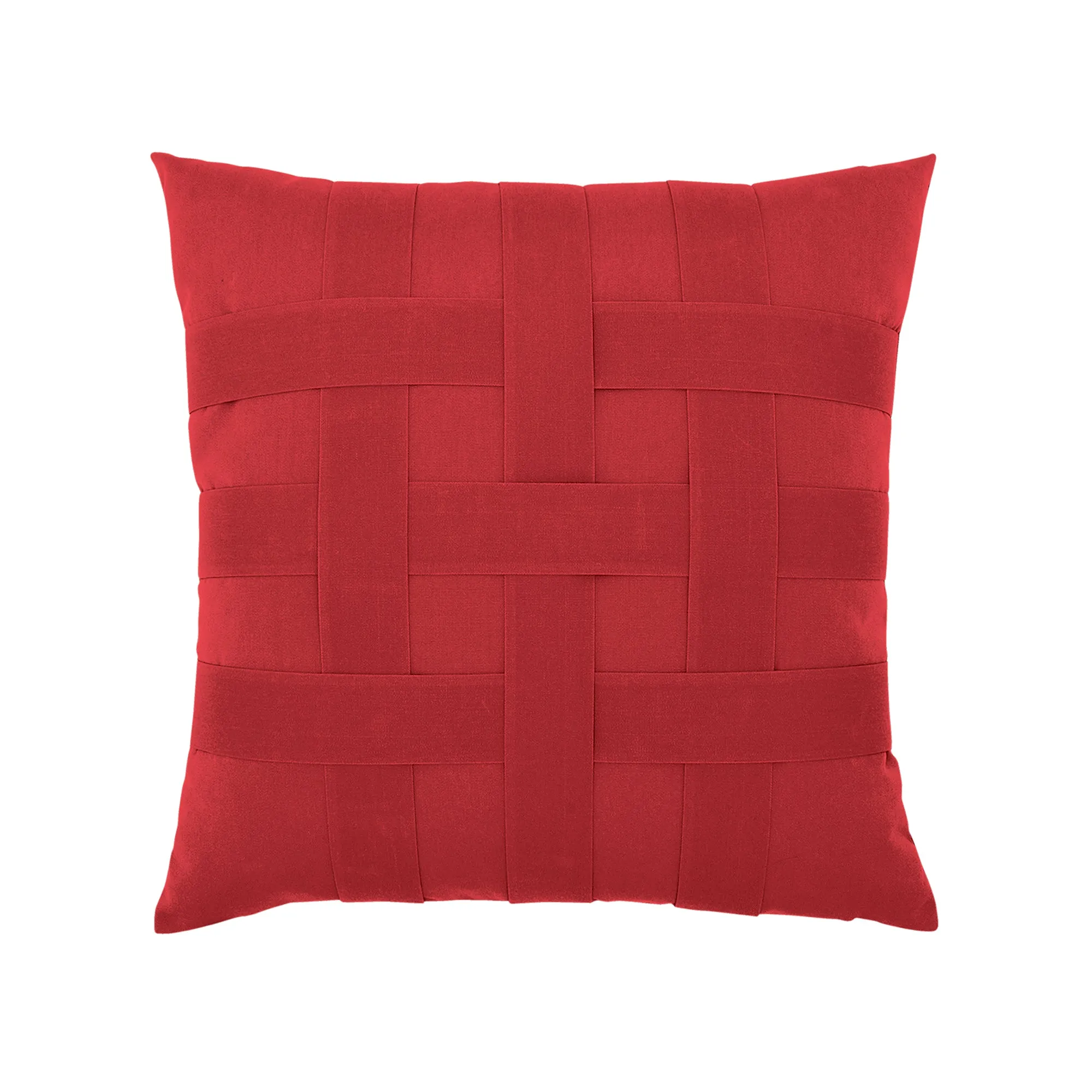 Basketweave Outdoor Pillow