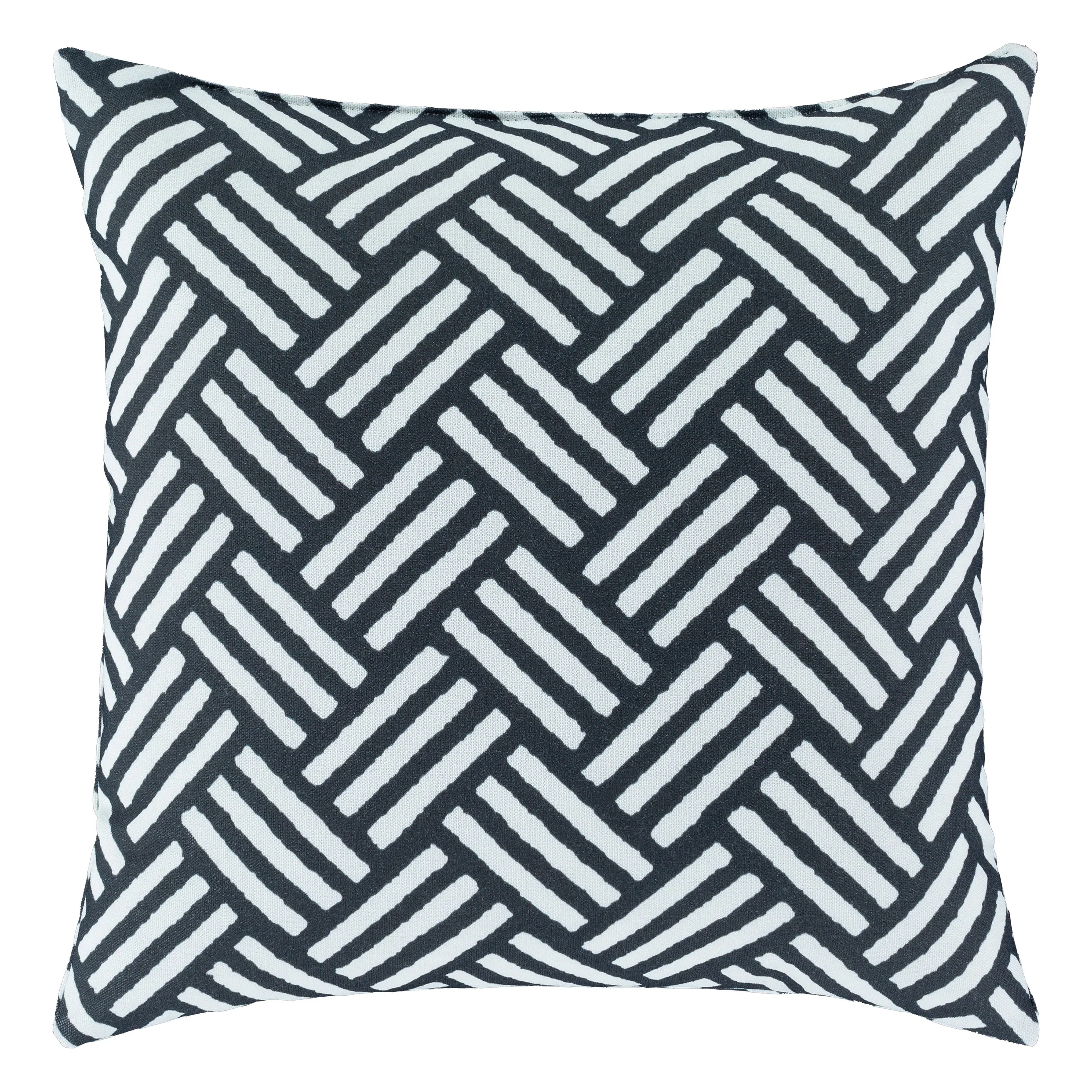 Basketweave Outdoor Pillow