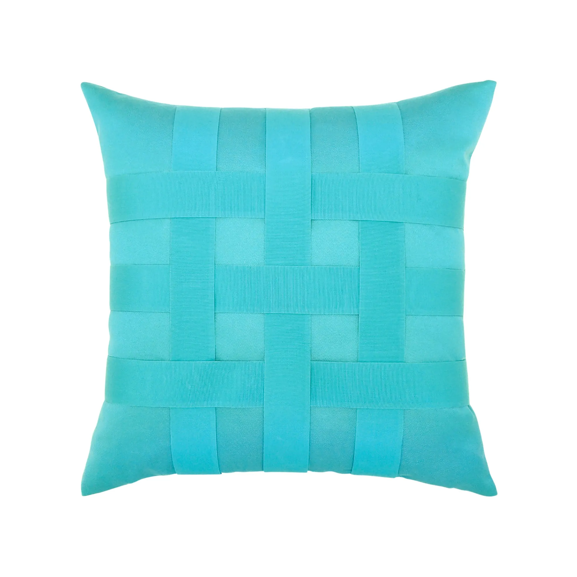 Basketweave Outdoor Pillow