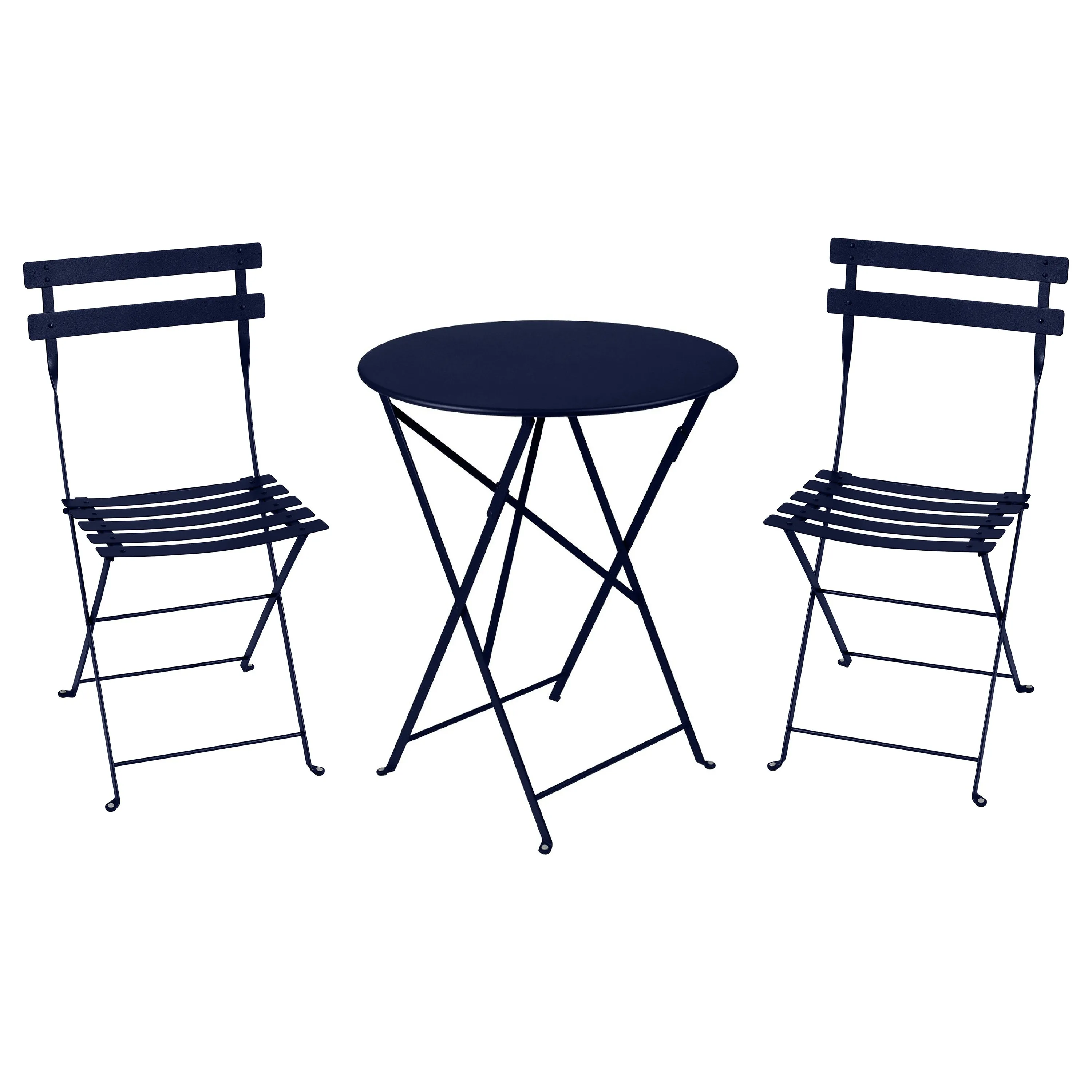 Bistro Chair & Round Folding Table Set