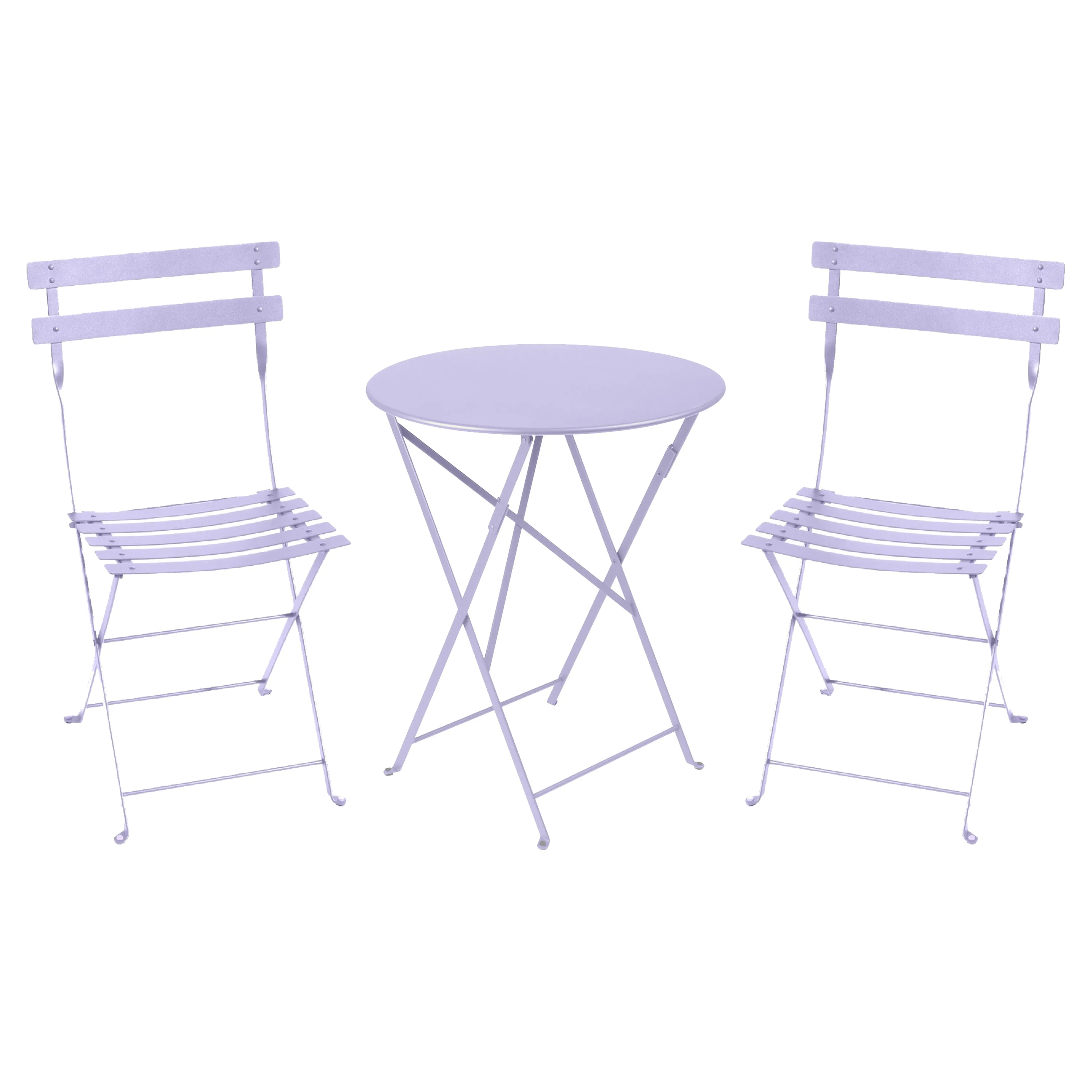 Bistro Chair & Round Folding Table Set