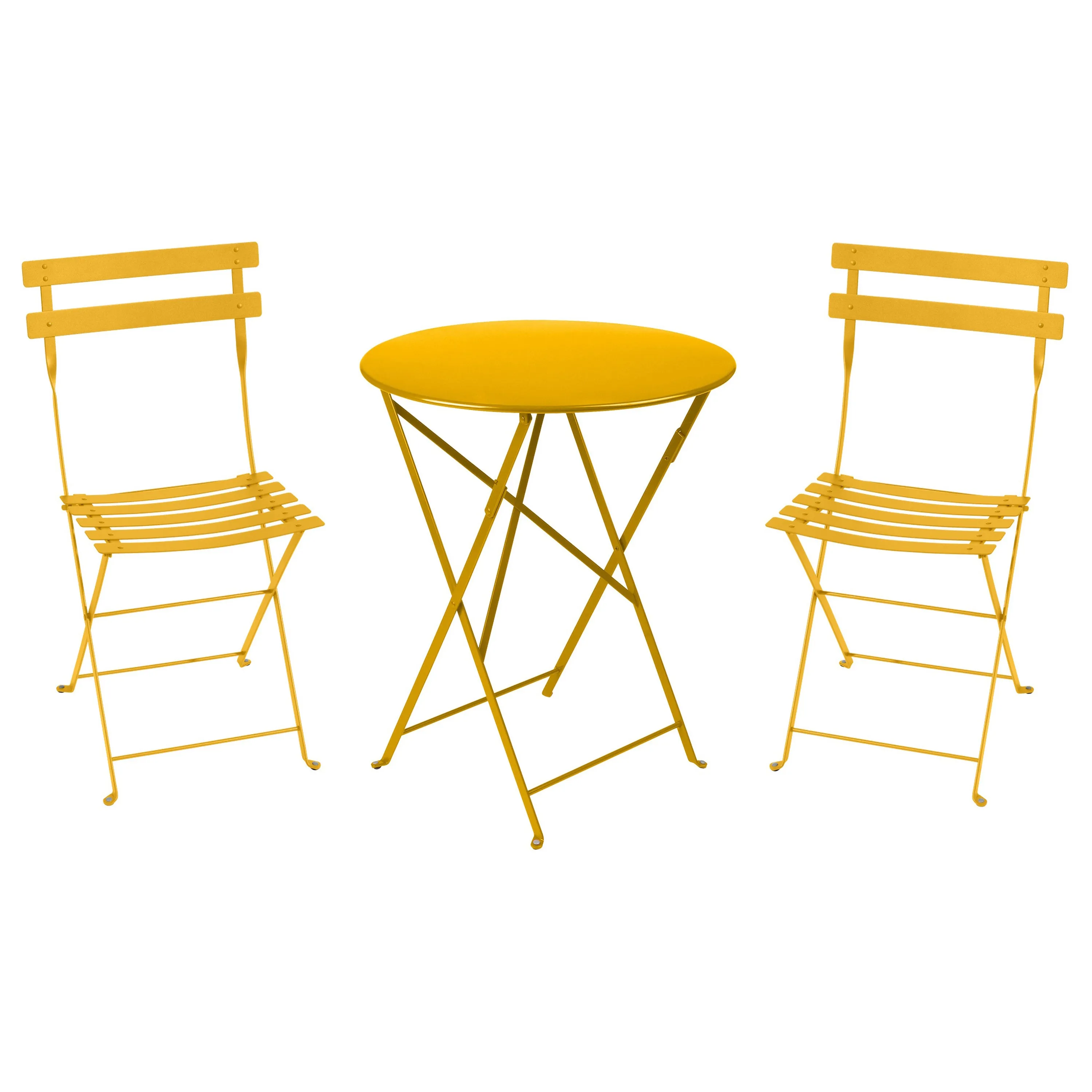 Bistro Chair & Round Folding Table Set