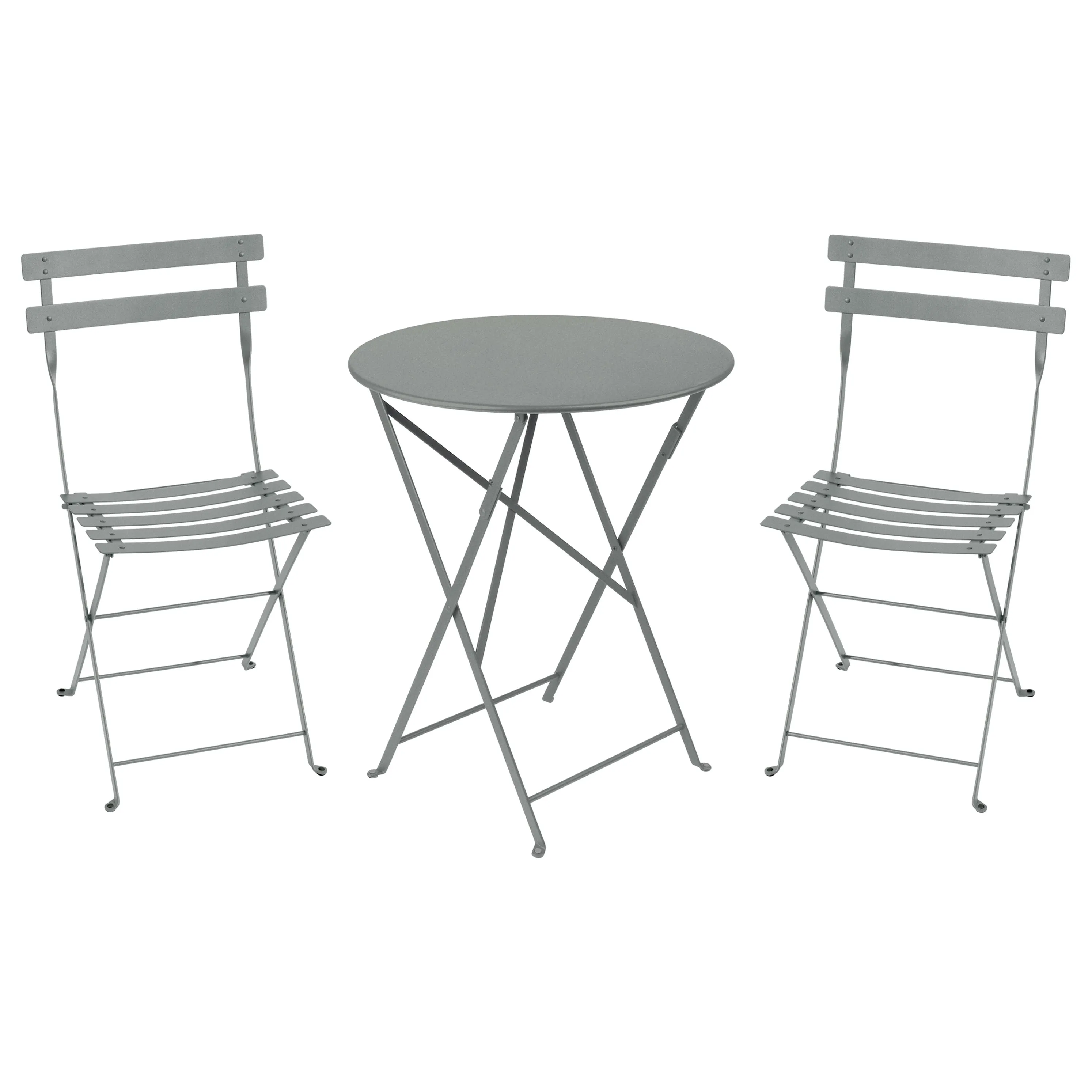 Bistro Chair & Round Folding Table Set