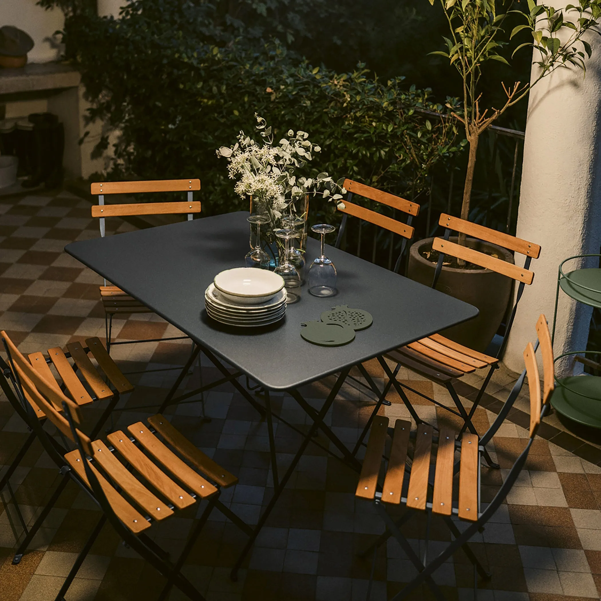 Bistro Natural Side Chair (Set of 2)