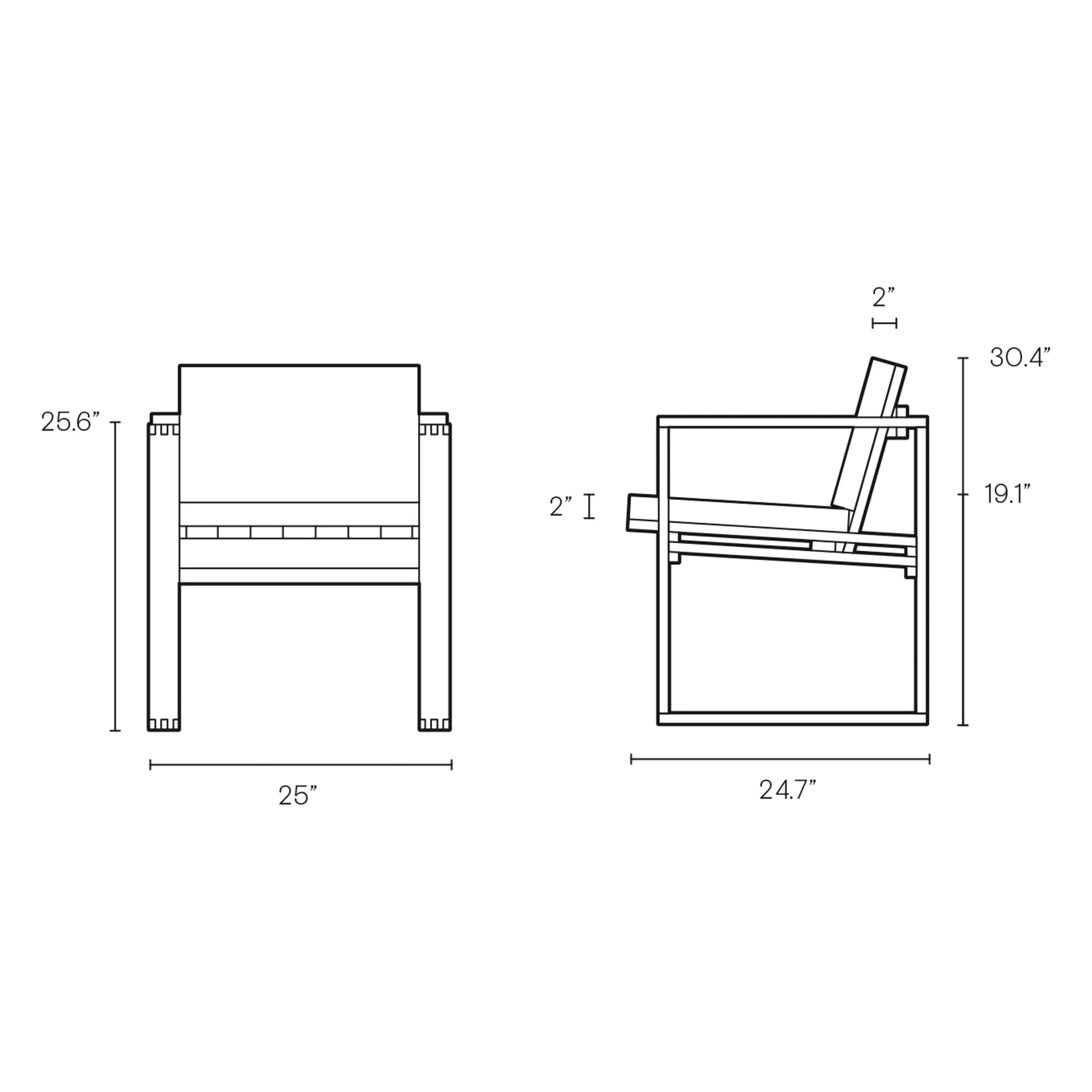 BK Outdoor Dining Chair