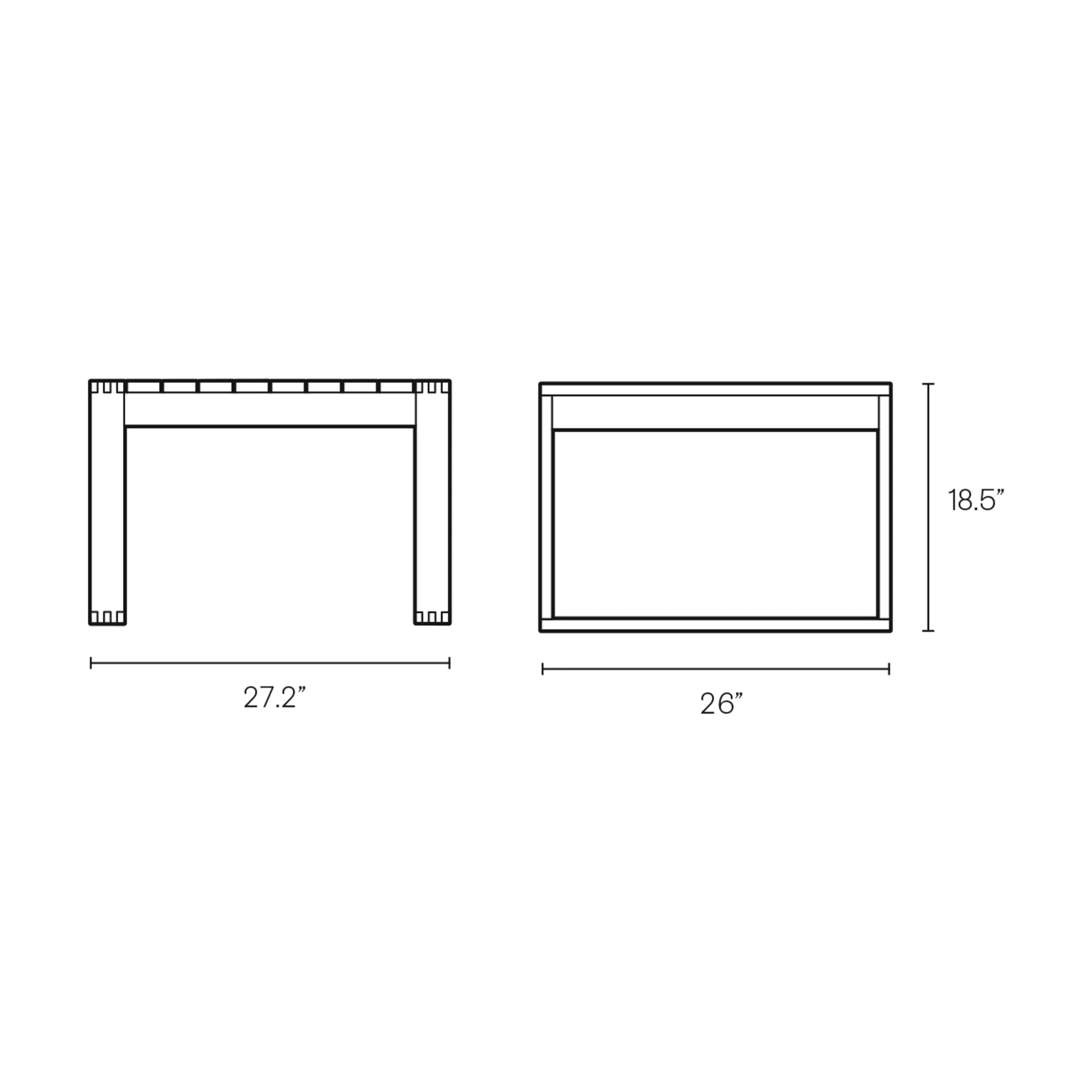 BK Outdoor Side Table