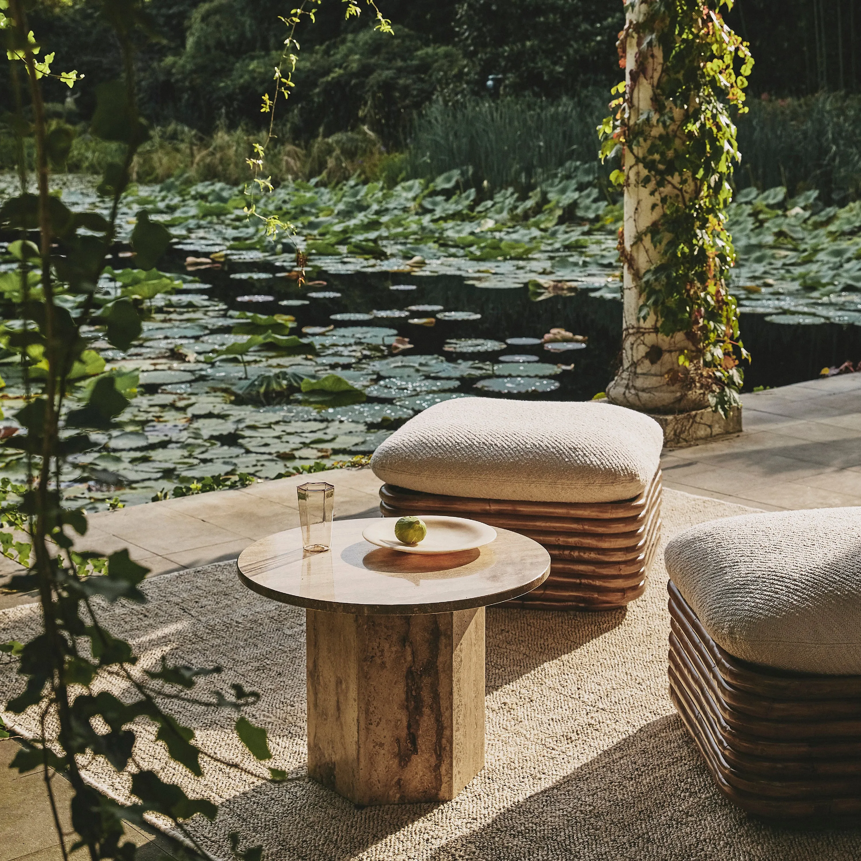 Bohemian 72 Outdoor Ottoman