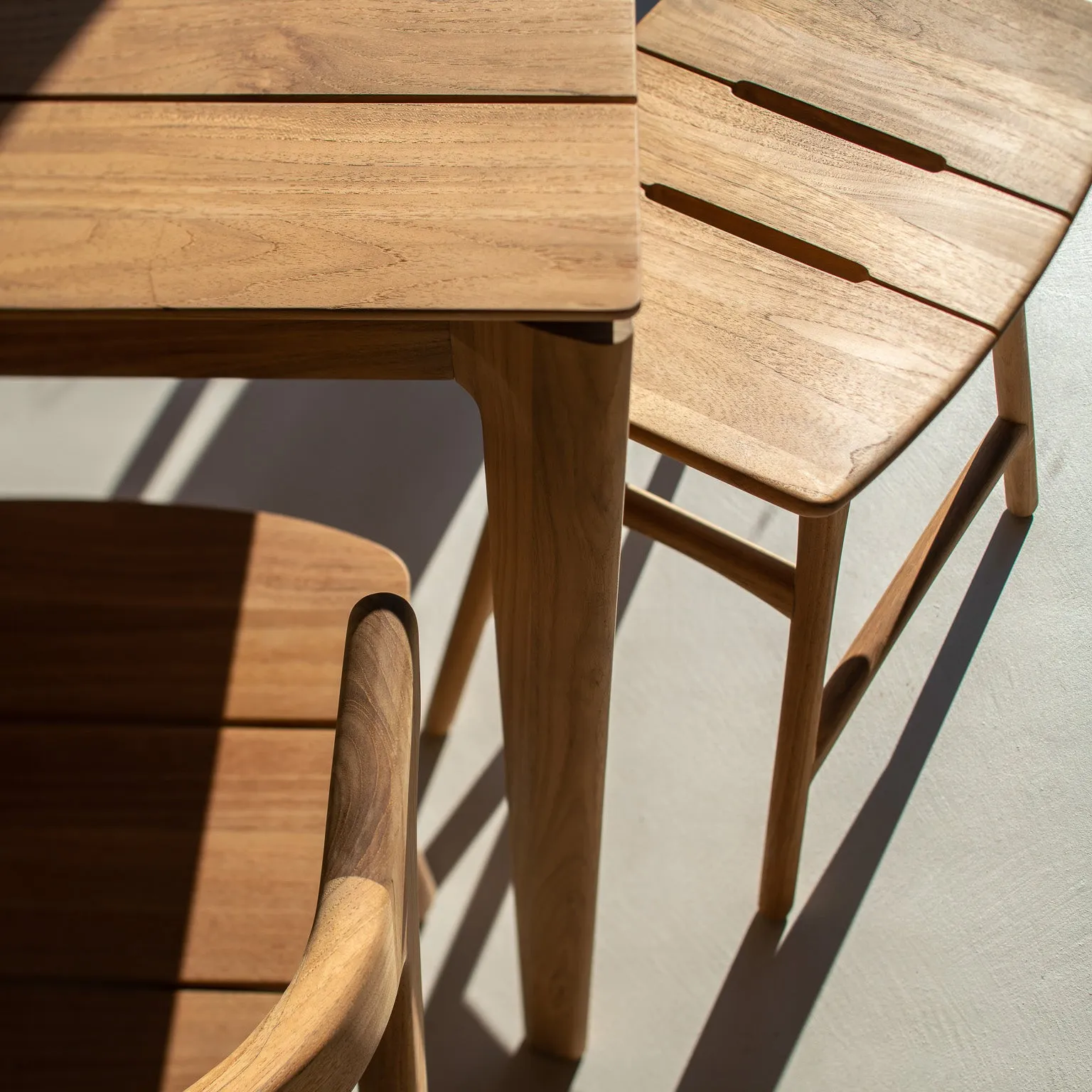 Bok Outdoor Square Dining Table