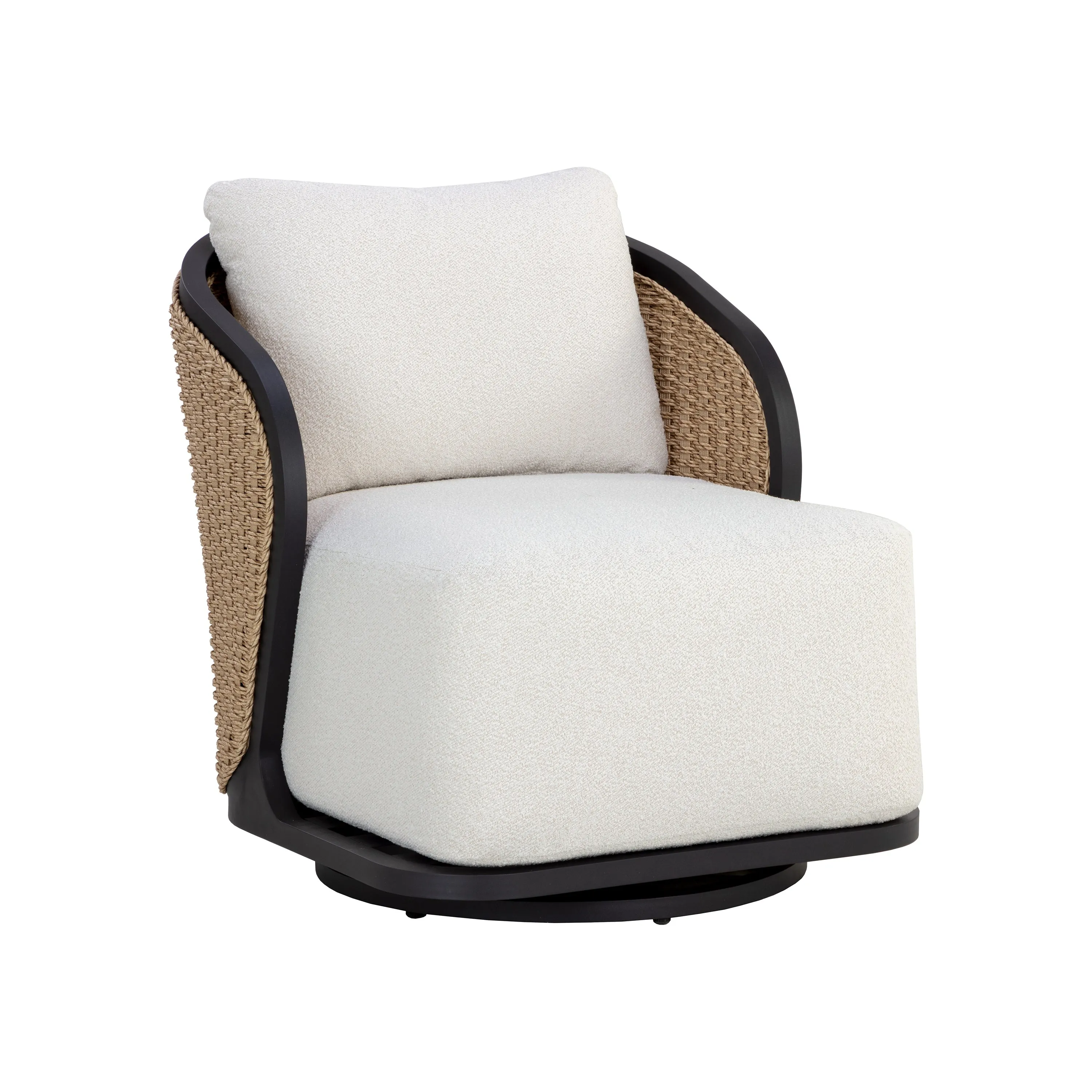 Bora Outdoor Swivel Lounge Armchair