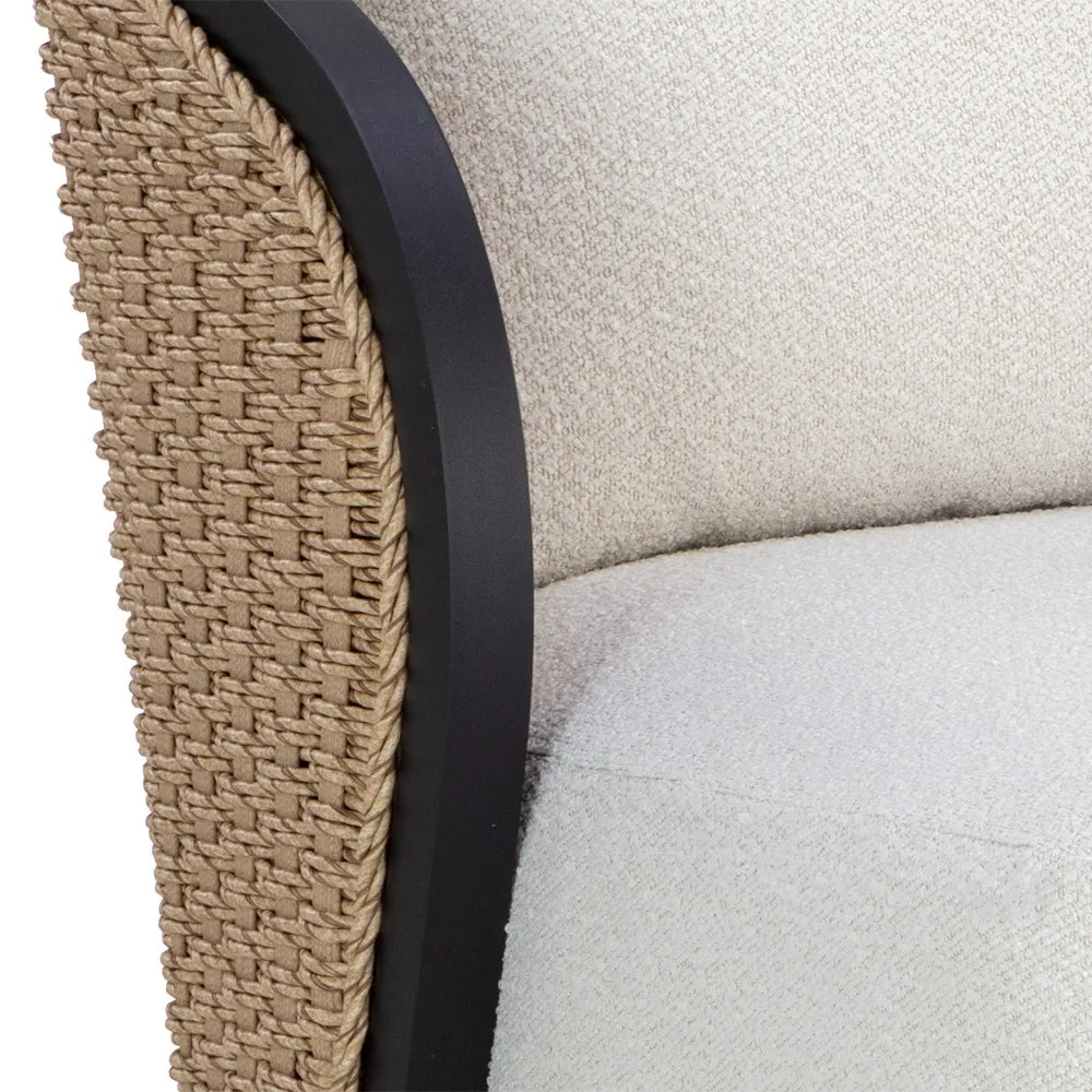 Bora Outdoor Swivel Lounge Armchair