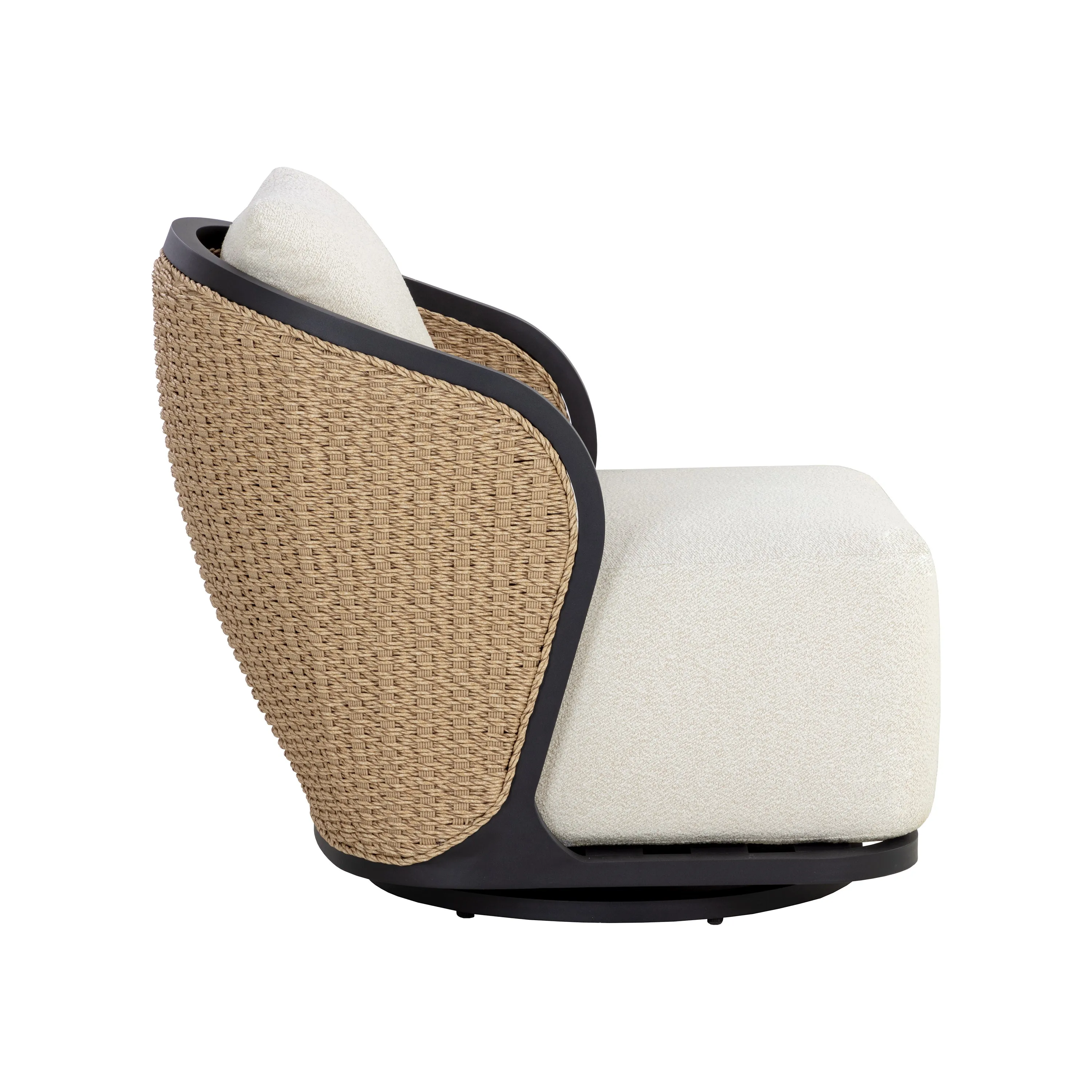 Bora Outdoor Swivel Lounge Armchair