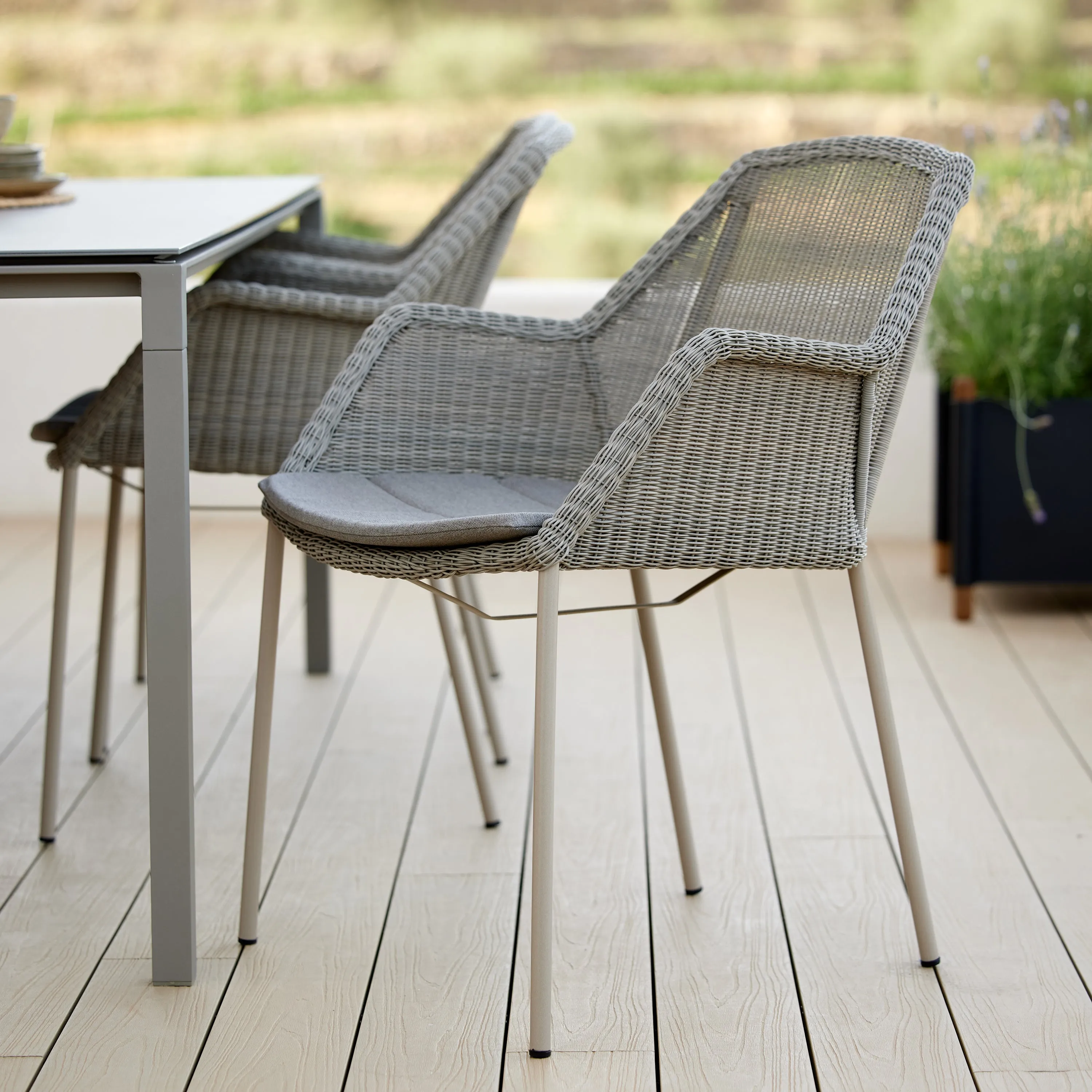 Breeze Outdoor Stackable Armchair