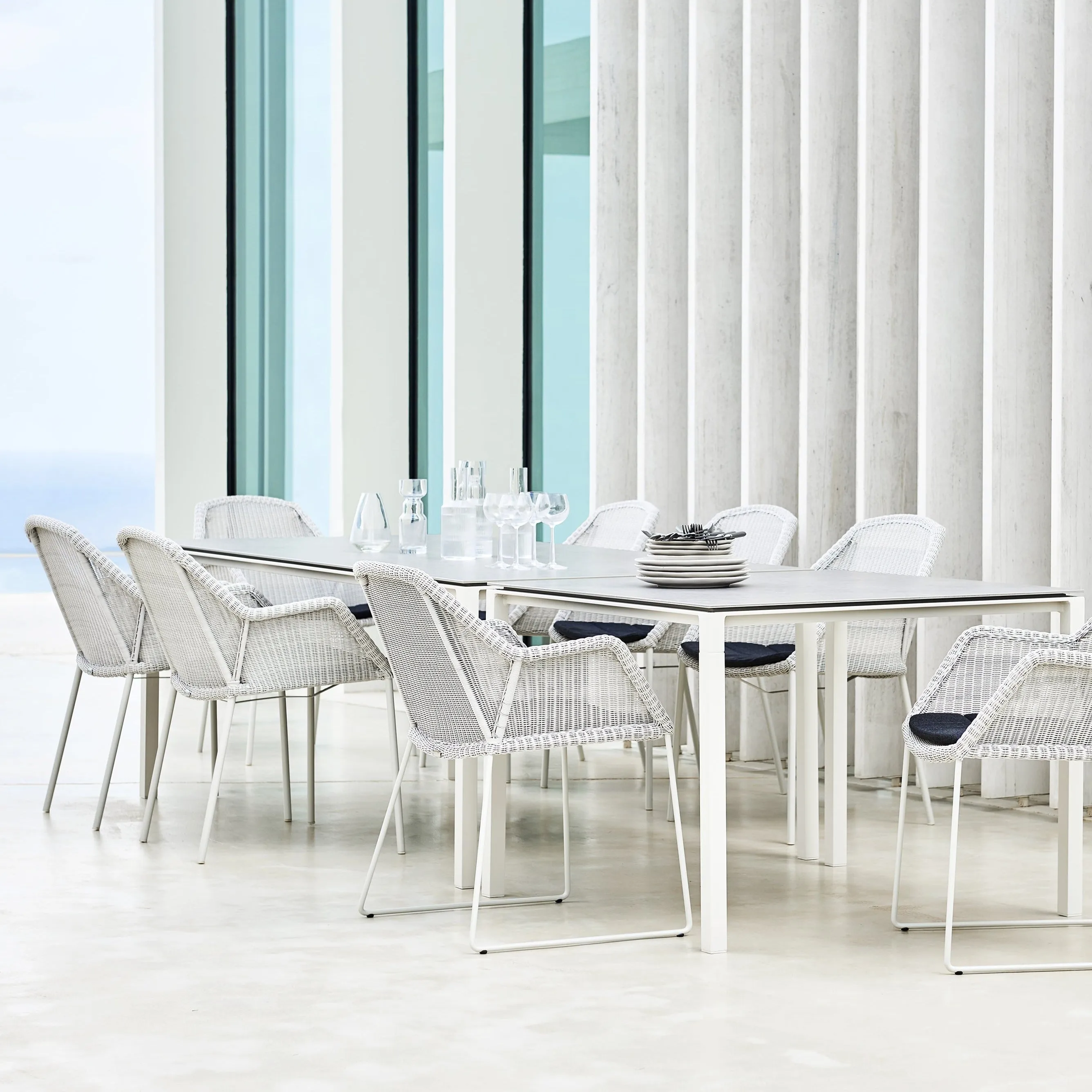 Breeze Outdoor Stackable Armchair