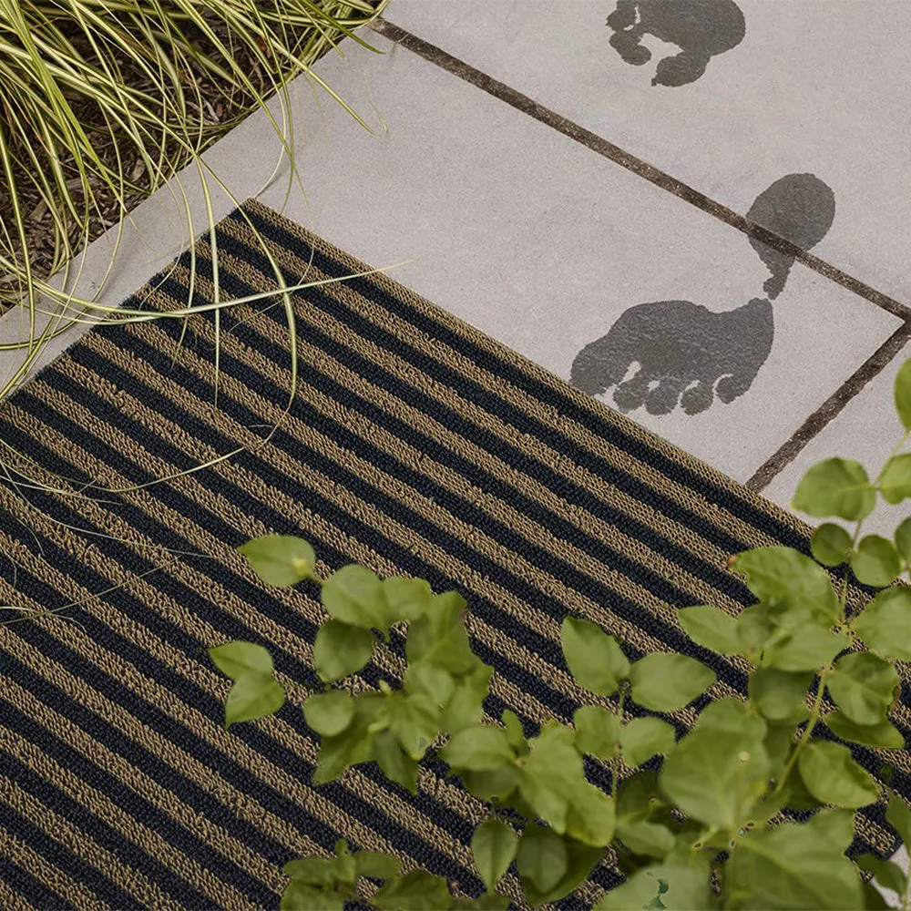 Breton Stripe Shag Mat