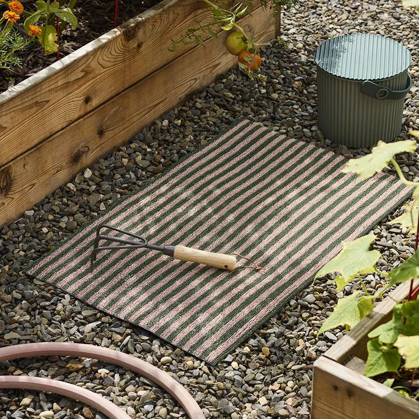 Breton Stripe Shag Mat